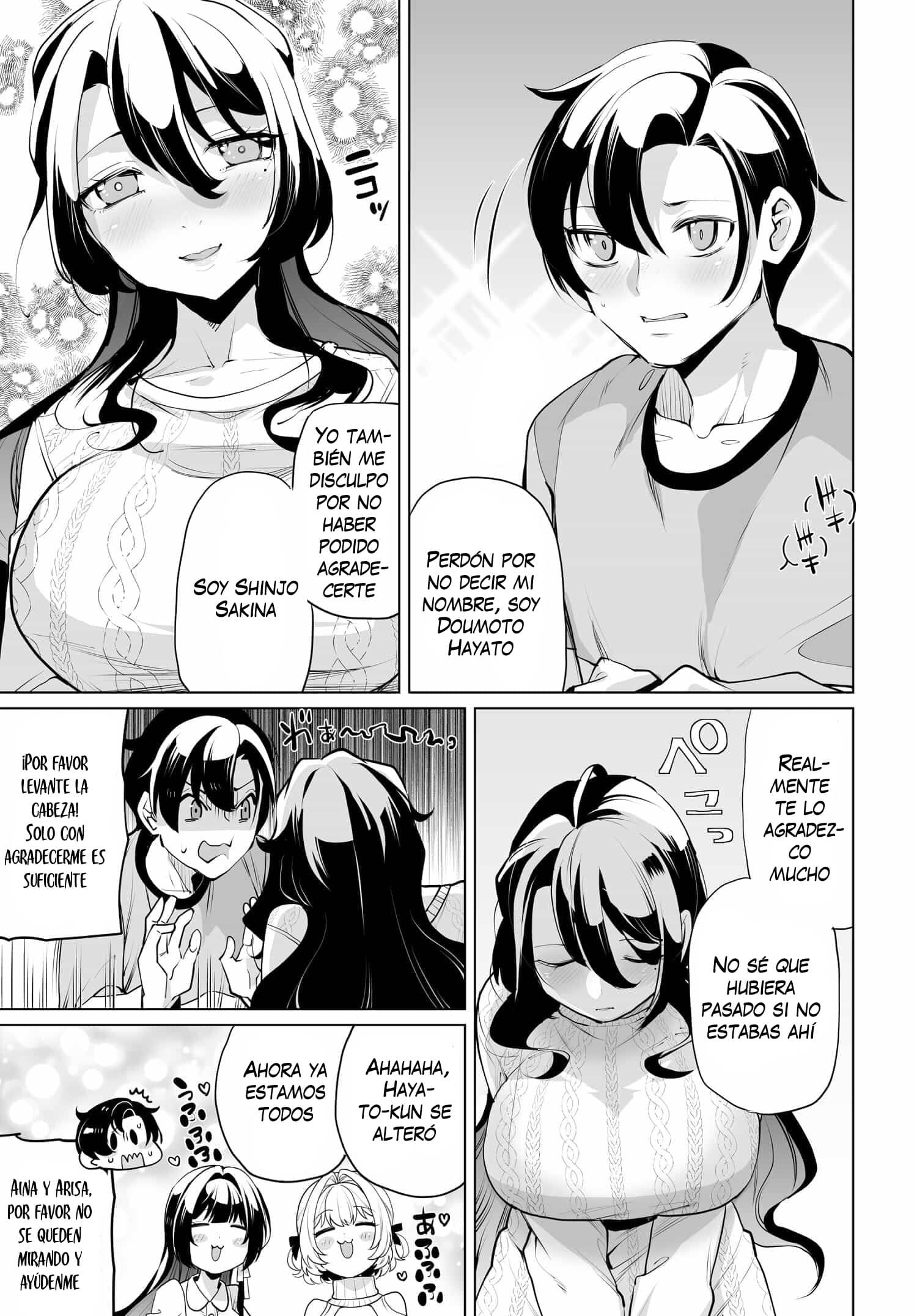 ¿Qué pasaría si decido ayudar a dos hermanas que odian a los hombres? Capitulo 10 página 7