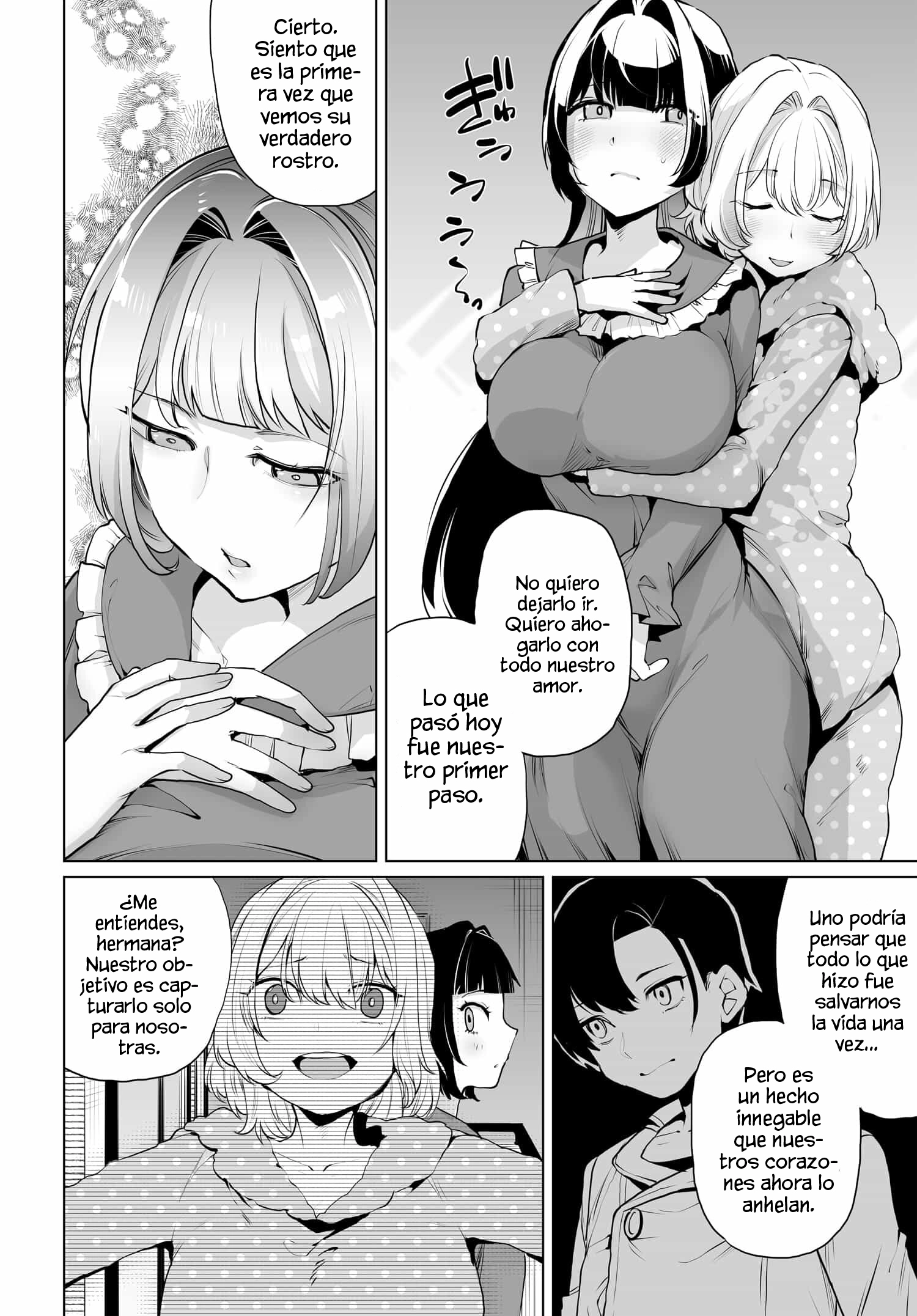 ¿Qué pasaría si decido ayudar a dos hermanas que odian a los hombres? Capitulo 11 página 16