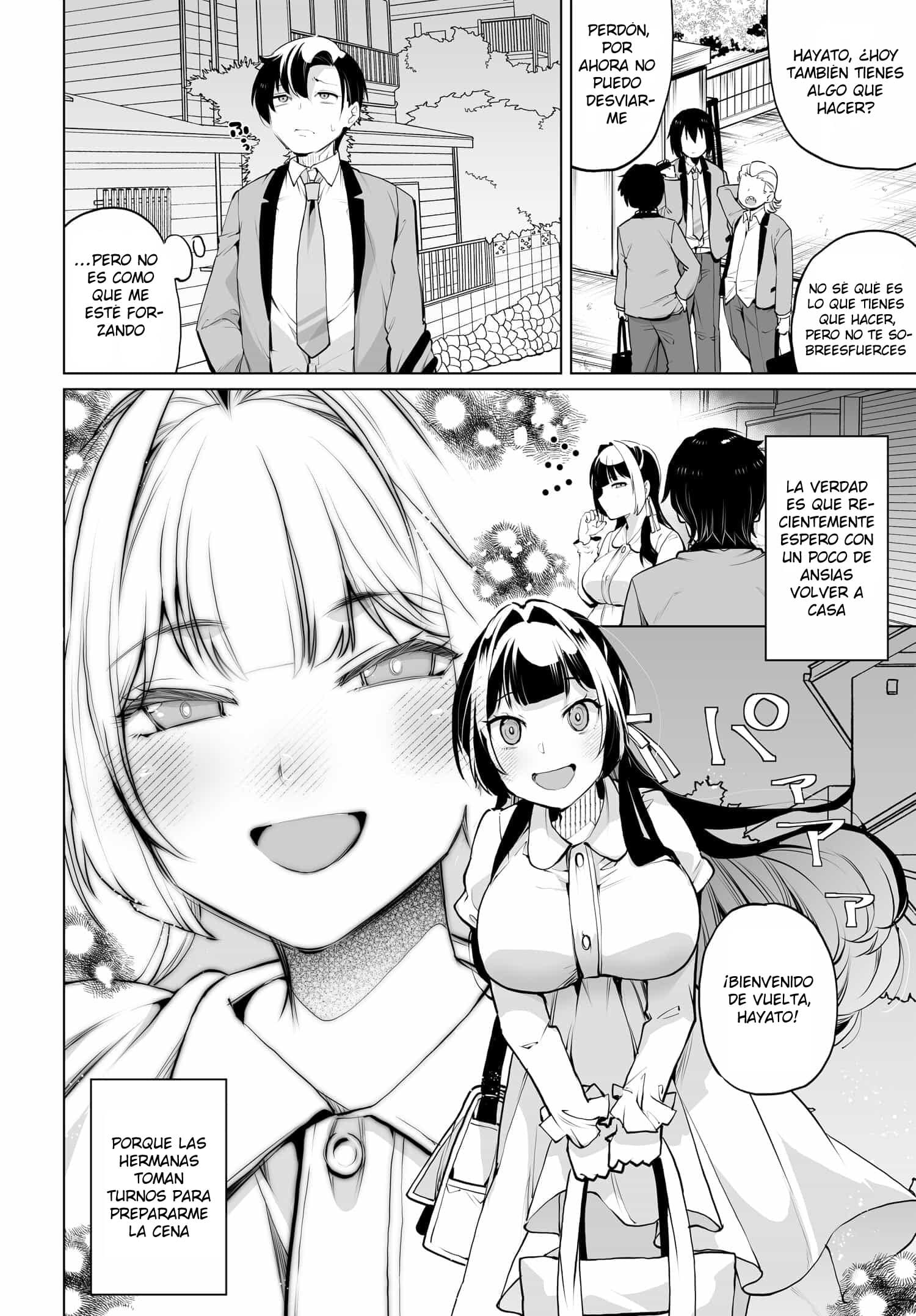 ¿Qué pasaría si decido ayudar a dos hermanas que odian a los hombres? Capitulo 12 página 6