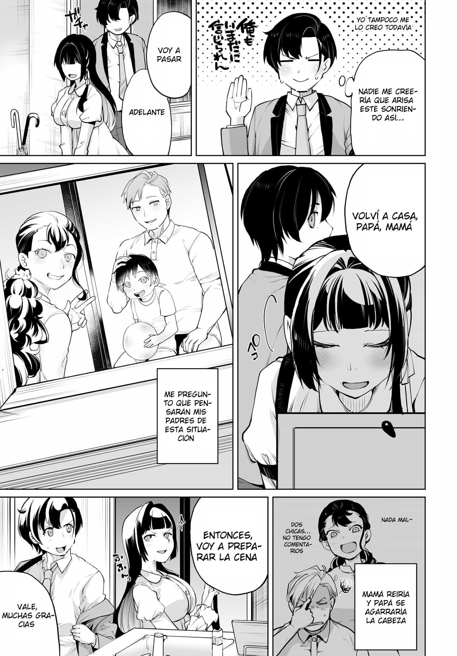 ¿Qué pasaría si decido ayudar a dos hermanas que odian a los hombres? Capitulo 12 página 7