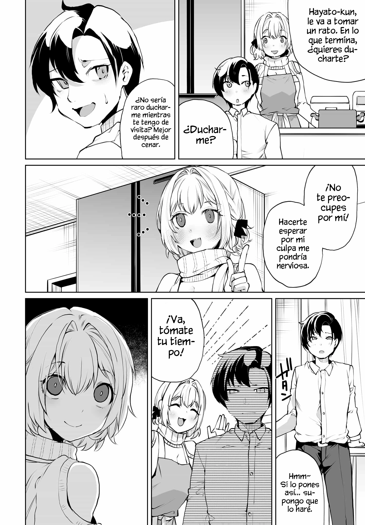 ¿Qué pasaría si decido ayudar a dos hermanas que odian a los hombres? Capitulo 13 página 10