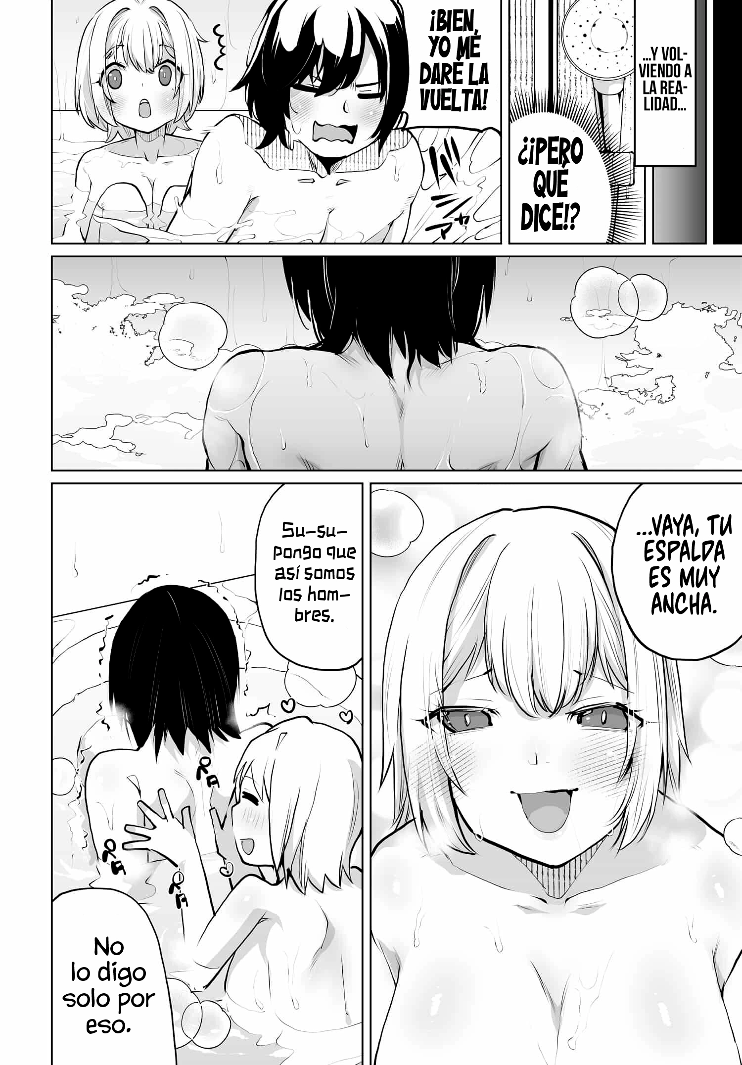 ¿Qué pasaría si decido ayudar a dos hermanas que odian a los hombres? Capitulo 13 página 14