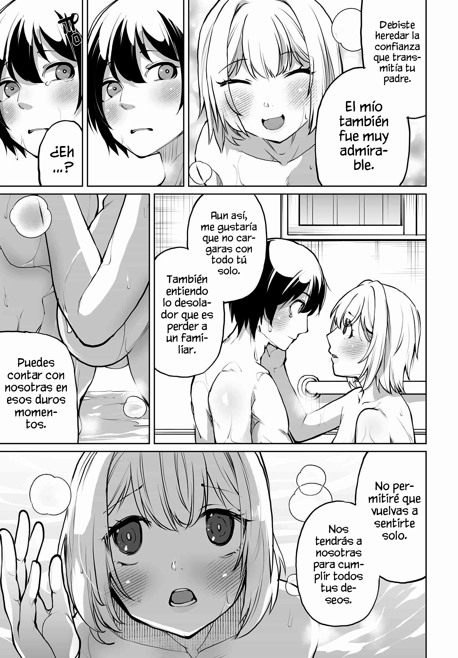 ¿Qué pasaría si decido ayudar a dos hermanas que odian a los hombres? Capitulo 13 página 19