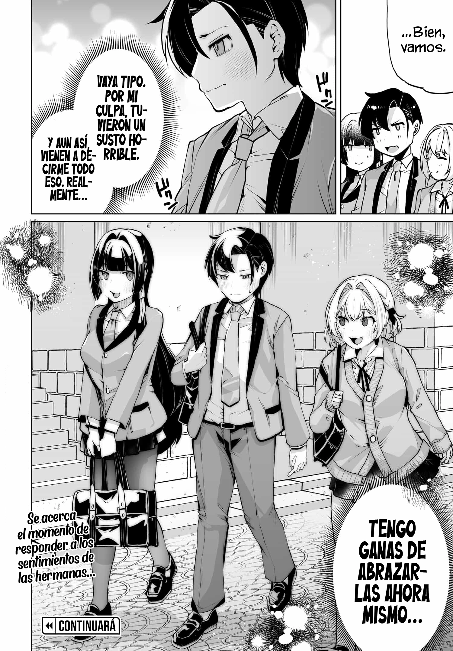 ¿Qué pasaría si decido ayudar a dos hermanas que odian a los hombres? Capitulo 14 página 21