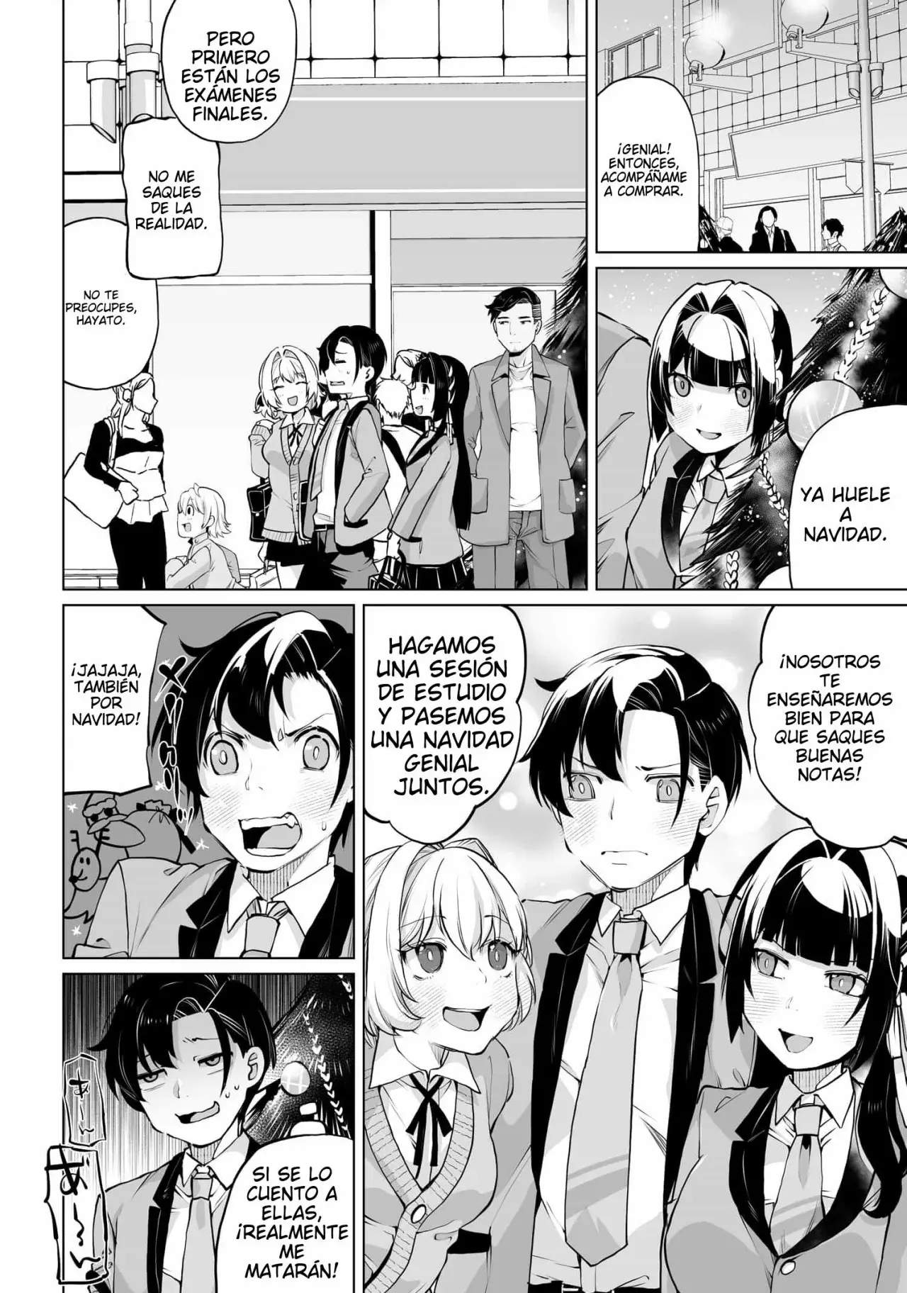 ¿Qué pasaría si decido ayudar a dos hermanas que odian a los hombres? Capitulo 15 página 6
