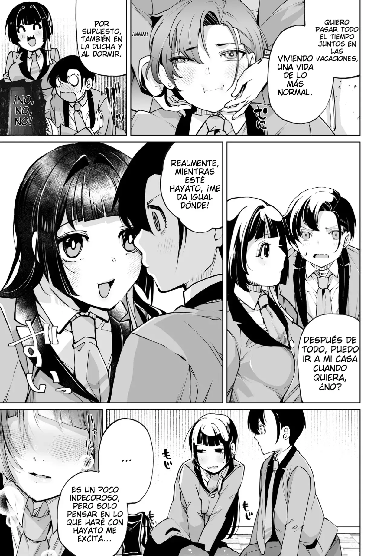 ¿Qué pasaría si decido ayudar a dos hermanas que odian a los hombres? Capitulo 16 página 10