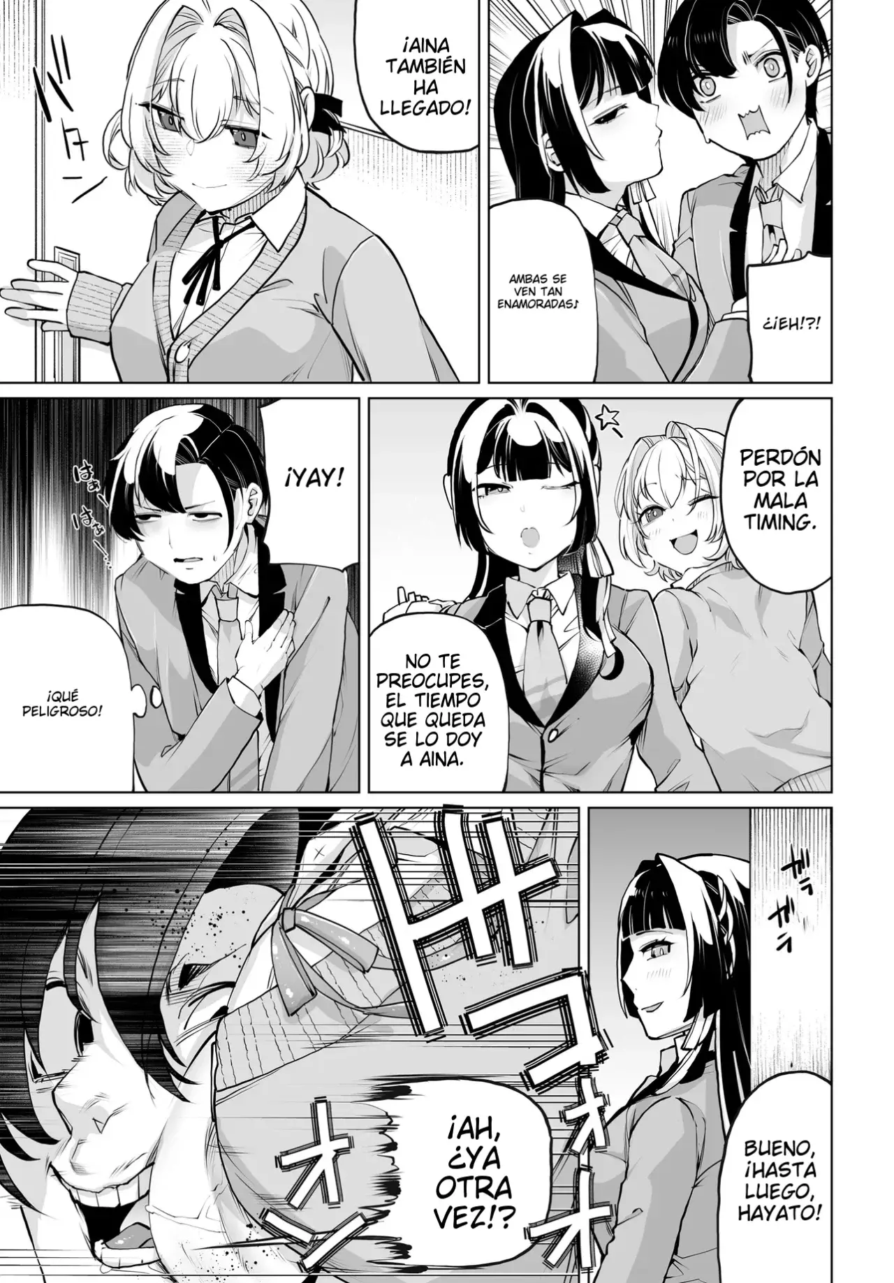 ¿Qué pasaría si decido ayudar a dos hermanas que odian a los hombres? Capitulo 16 página 12