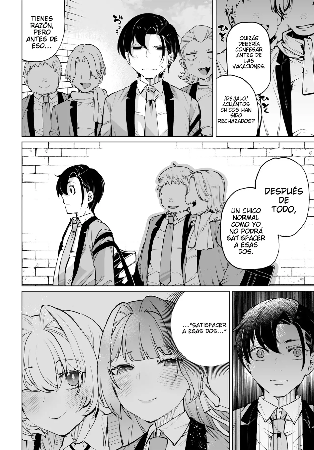 ¿Qué pasaría si decido ayudar a dos hermanas que odian a los hombres? Capitulo 16 página 19