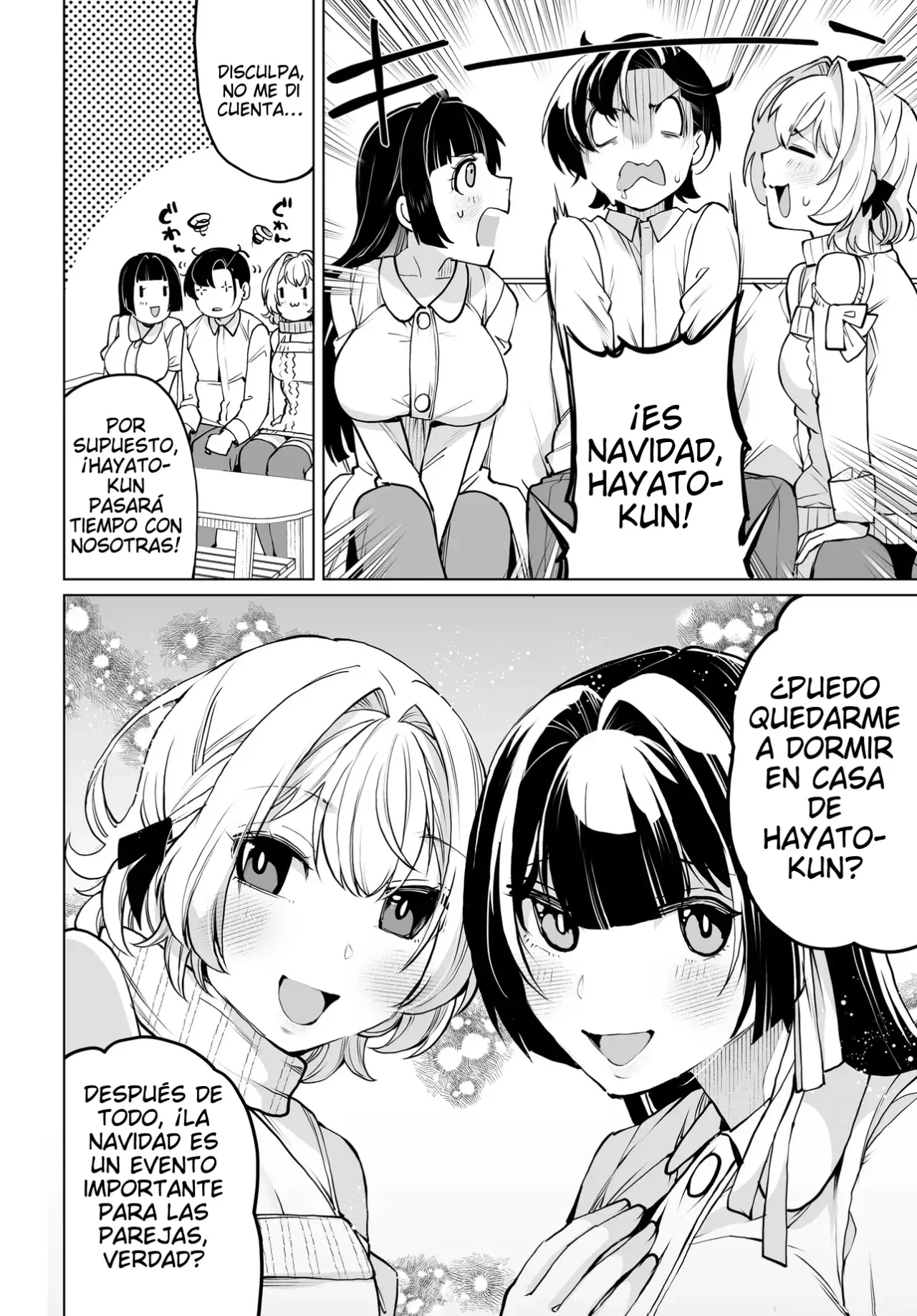 ¿Qué pasaría si decido ayudar a dos hermanas que odian a los hombres? Capitulo 17 página 10
