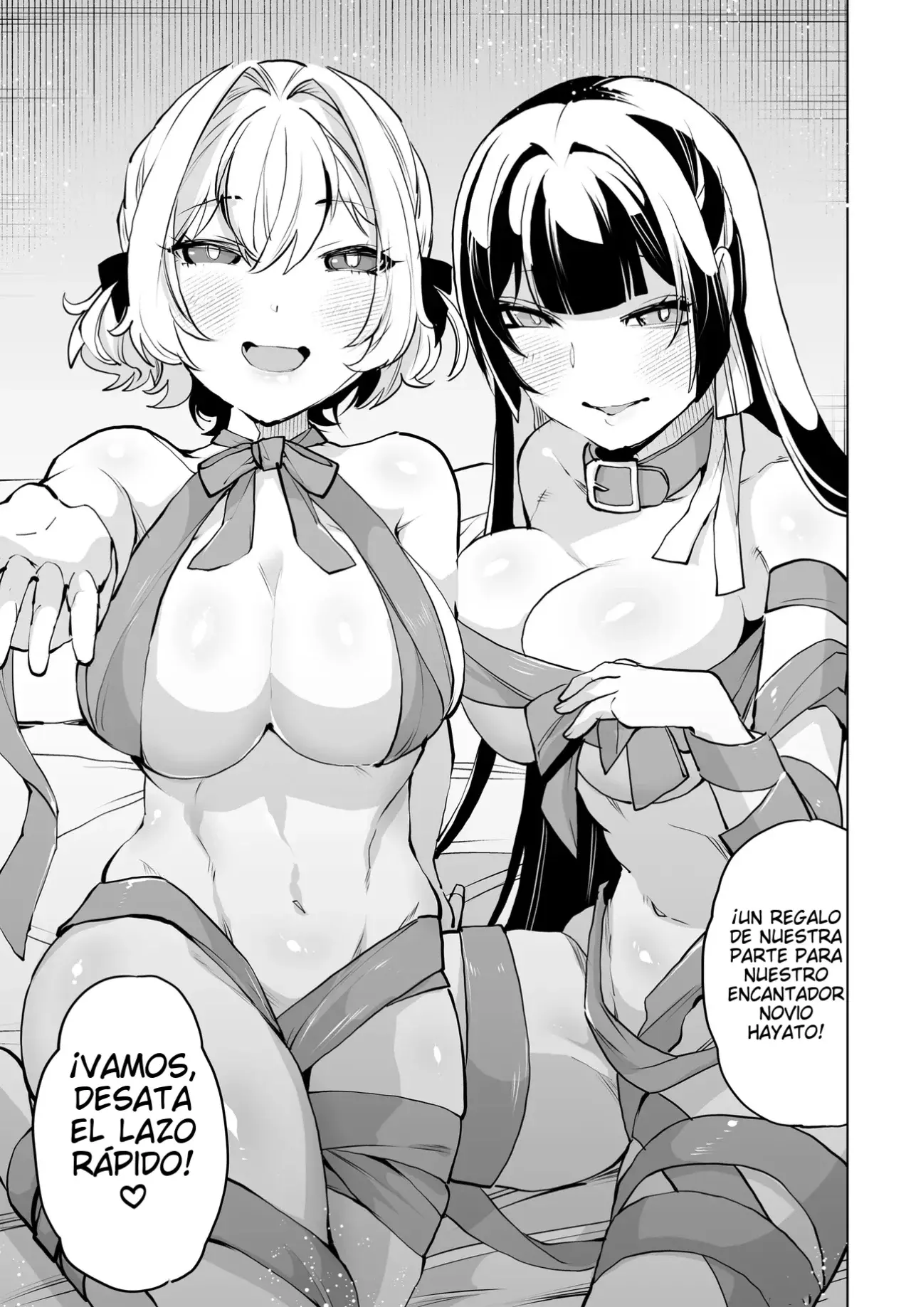 ¿Qué pasaría si decido ayudar a dos hermanas que odian a los hombres? Capitulo 17 página 15