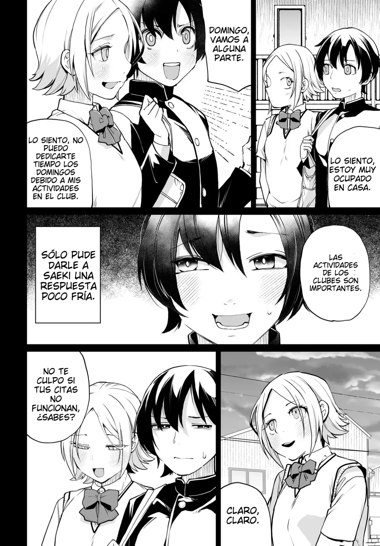 ¿Qué pasaría si decido ayudar a dos hermanas que odian a los hombres? Capitulo 17 página 4