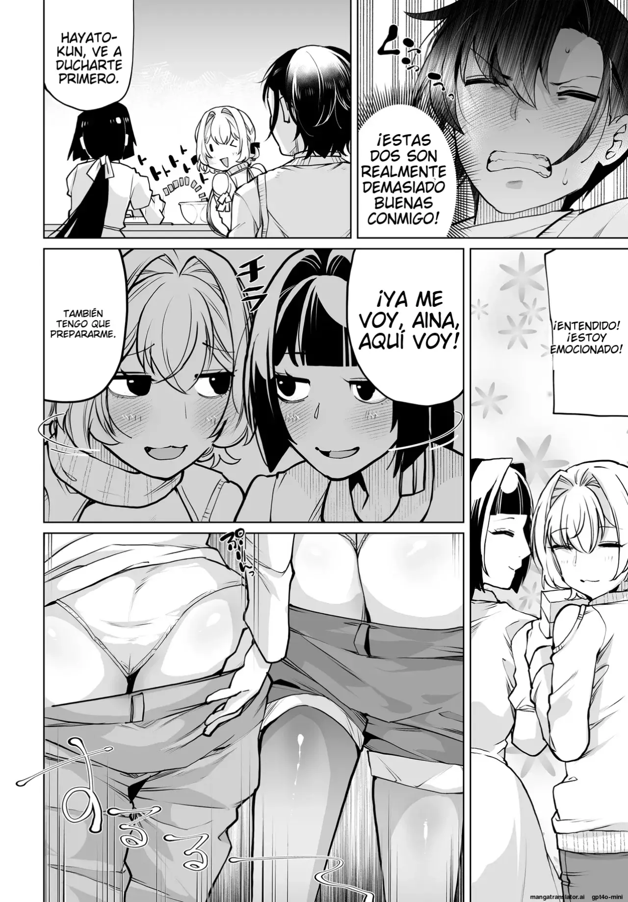 ¿Qué pasaría si decido ayudar a dos hermanas que odian a los hombres? Capitulo 18 página 10