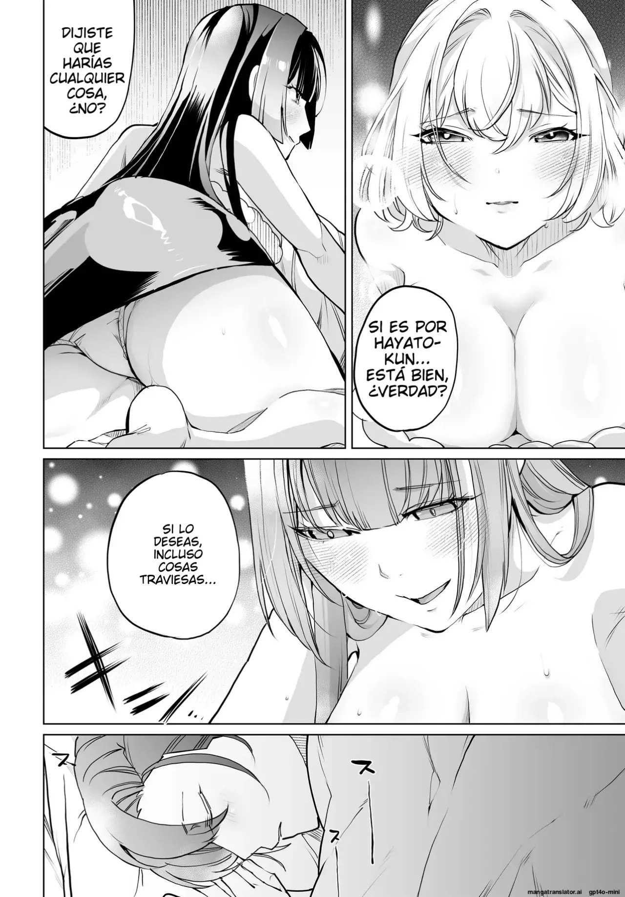 ¿Qué pasaría si decido ayudar a dos hermanas que odian a los hombres? Capitulo 18 página 22