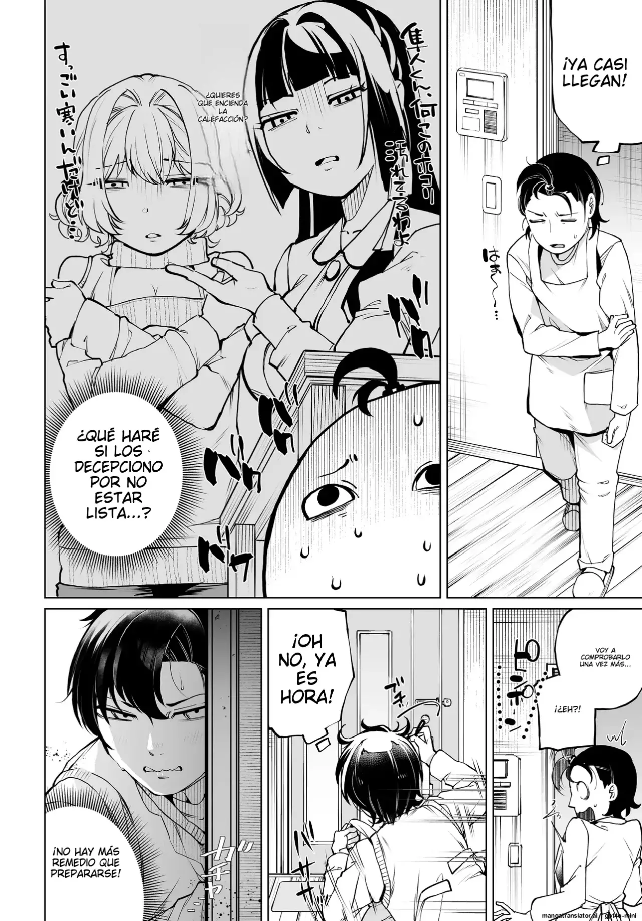¿Qué pasaría si decido ayudar a dos hermanas que odian a los hombres? Capitulo 18 página 4
