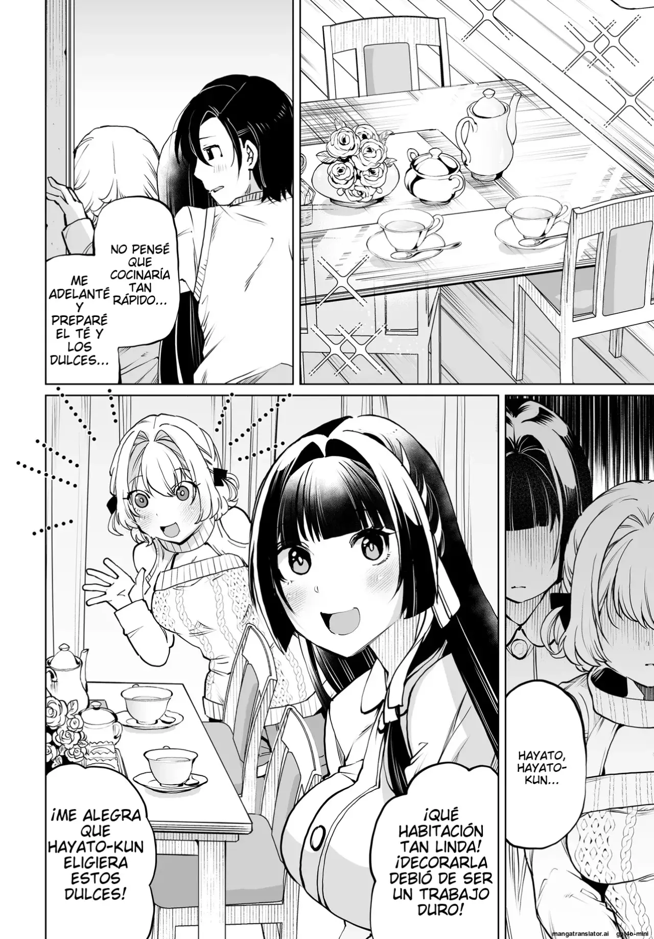 ¿Qué pasaría si decido ayudar a dos hermanas que odian a los hombres? Capitulo 18 página 8