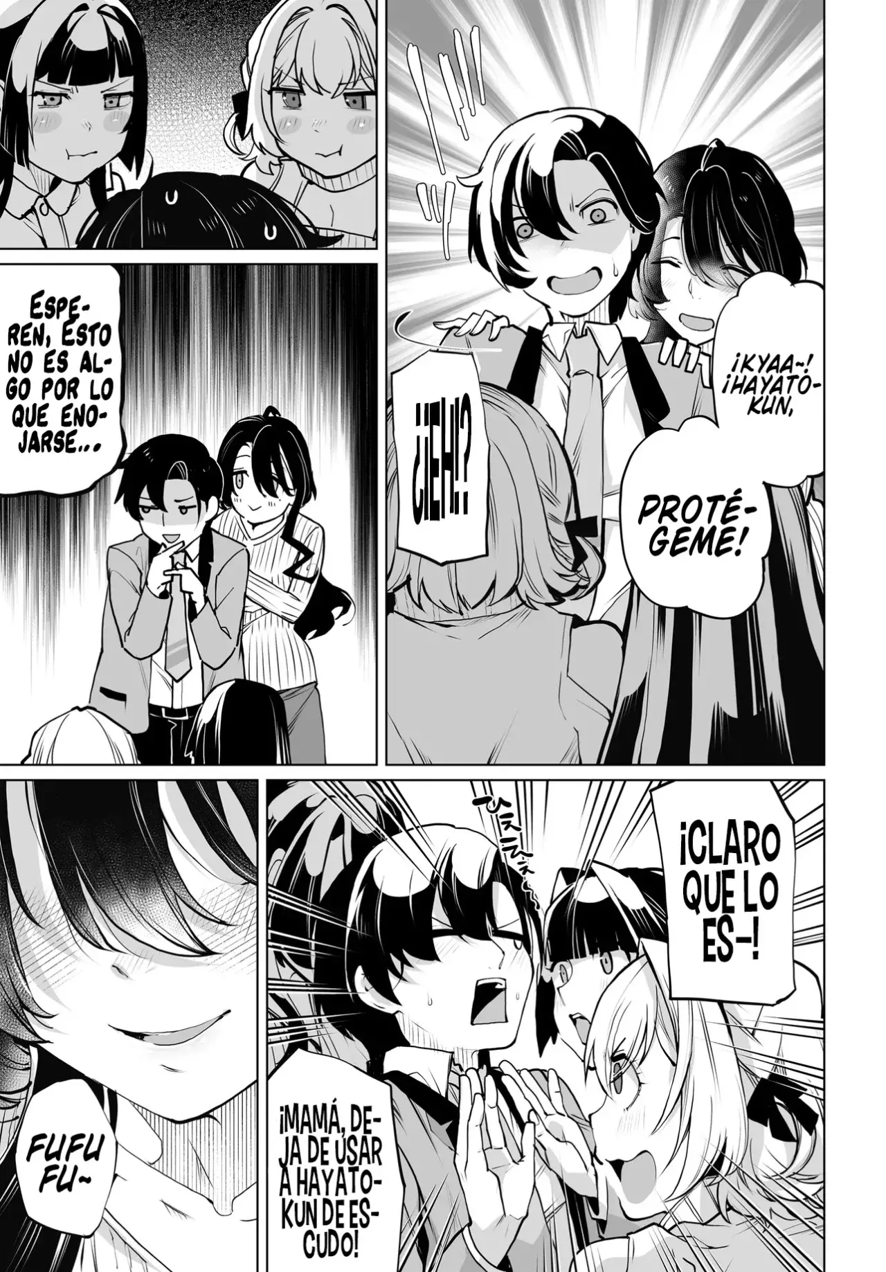 ¿Qué pasaría si decido ayudar a dos hermanas que odian a los hombres? Capitulo 19 página 21