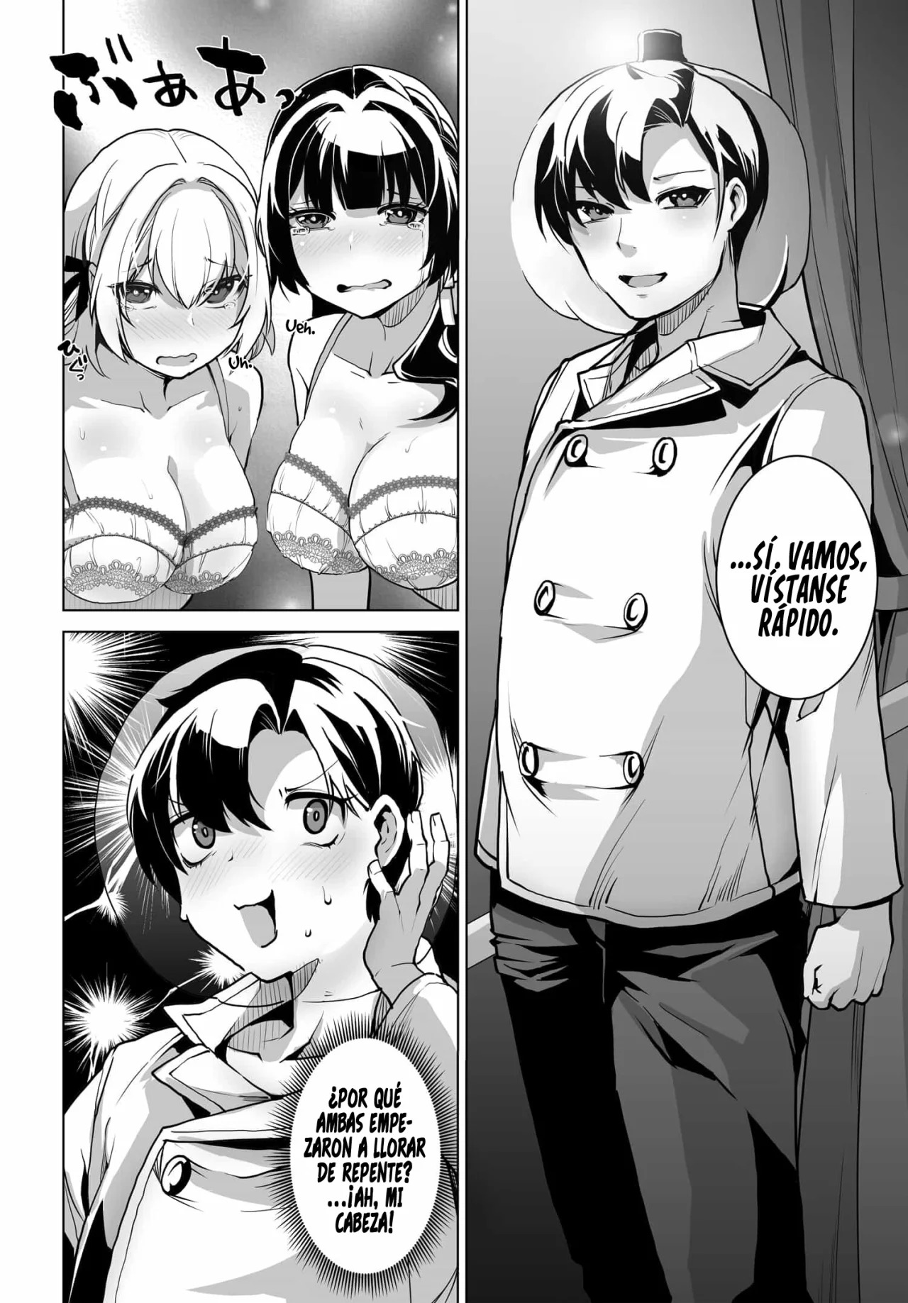 ¿Qué pasaría si decido ayudar a dos hermanas que odian a los hombres? Capitulo 2 página 8