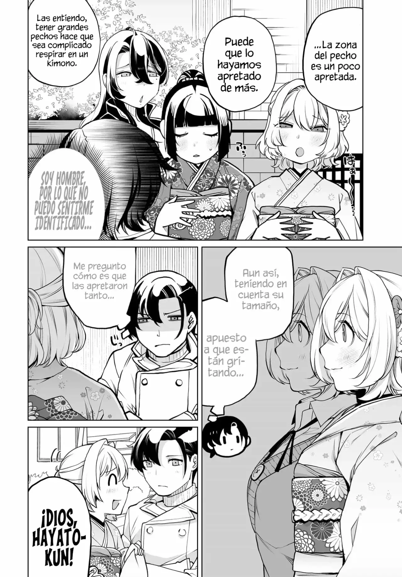 ¿Qué pasaría si decido ayudar a dos hermanas que odian a los hombres? Capitulo 20 página 6