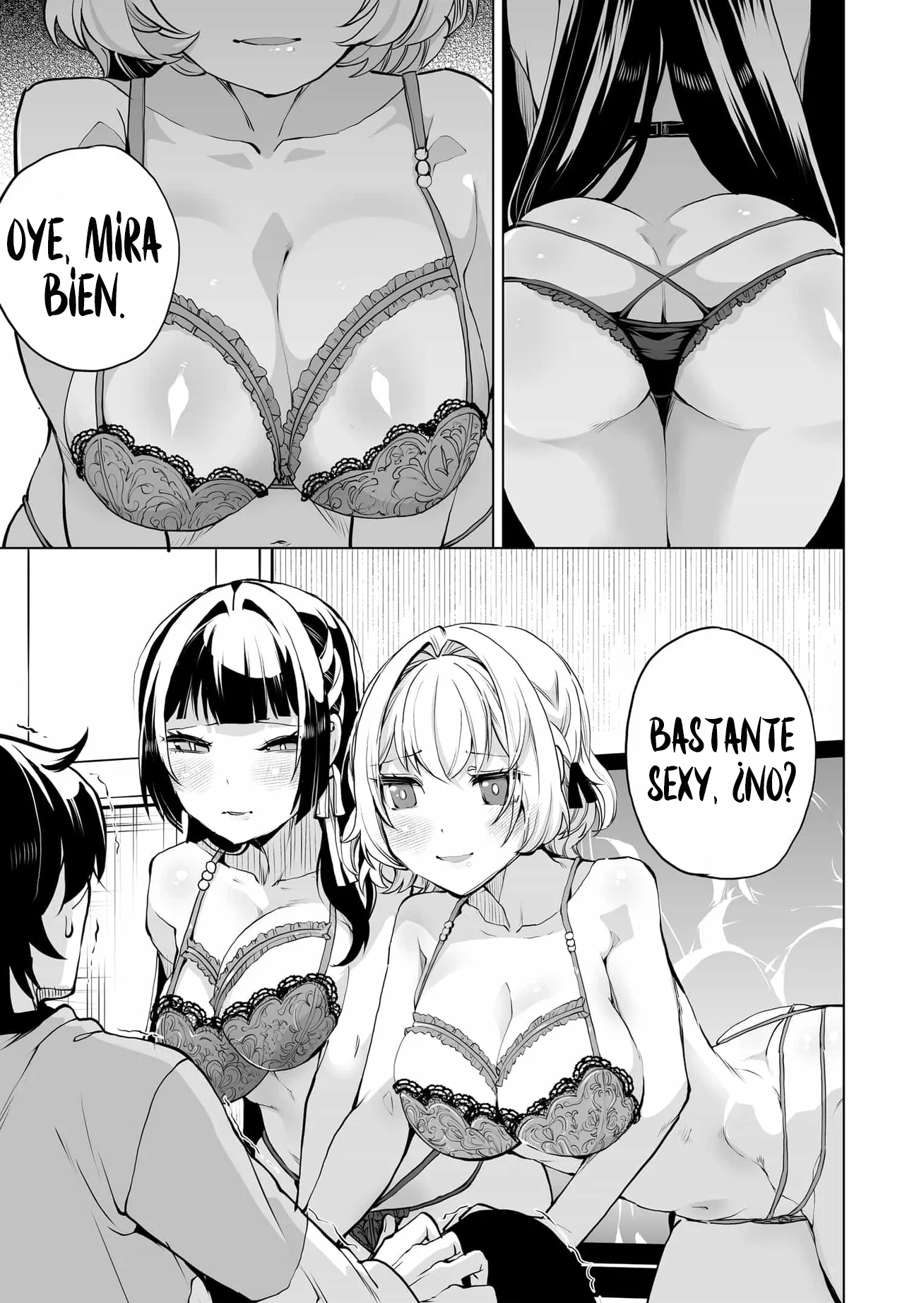 ¿Qué pasaría si decido ayudar a dos hermanas que odian a los hombres? Capitulo 24 página 15