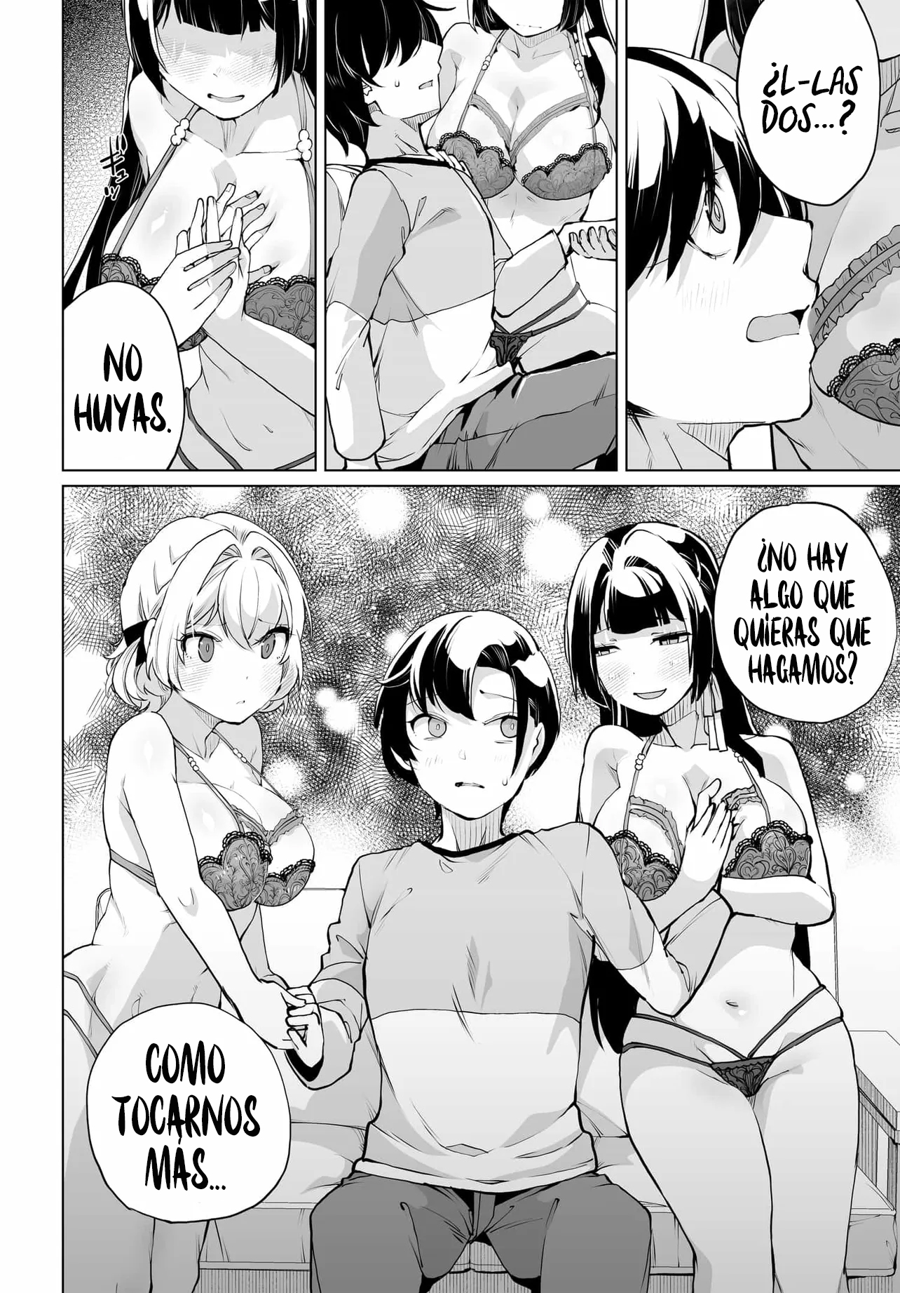 ¿Qué pasaría si decido ayudar a dos hermanas que odian a los hombres? Capitulo 24 página 16