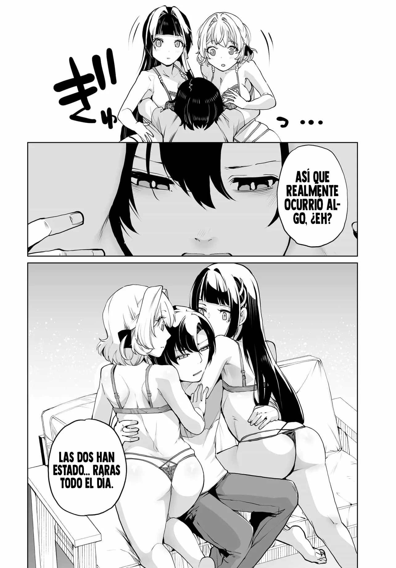 ¿Qué pasaría si decido ayudar a dos hermanas que odian a los hombres? Capitulo 24 página 18