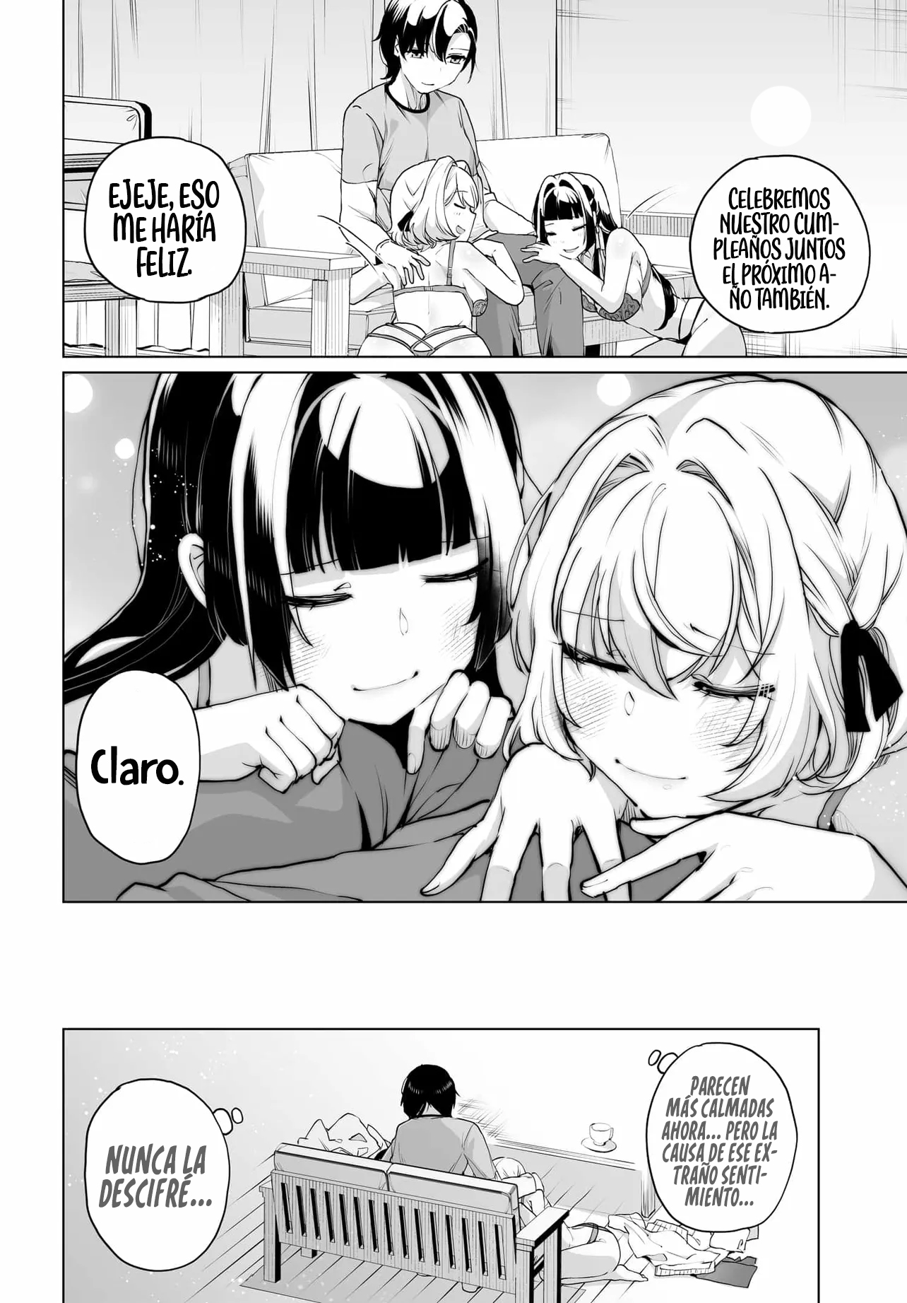 ¿Qué pasaría si decido ayudar a dos hermanas que odian a los hombres? Capitulo 24 página 22