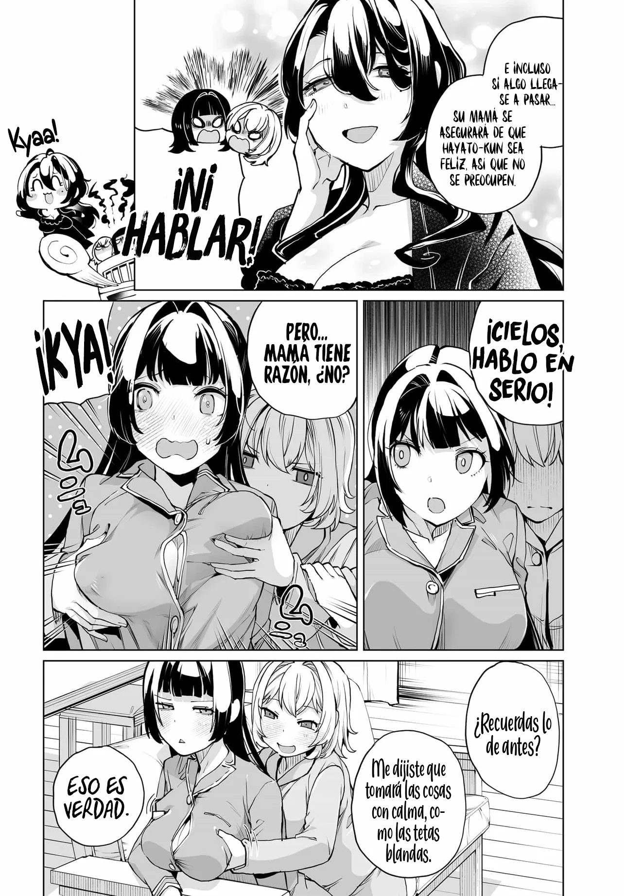 ¿Qué pasaría si decido ayudar a dos hermanas que odian a los hombres? Capitulo 24 página 24