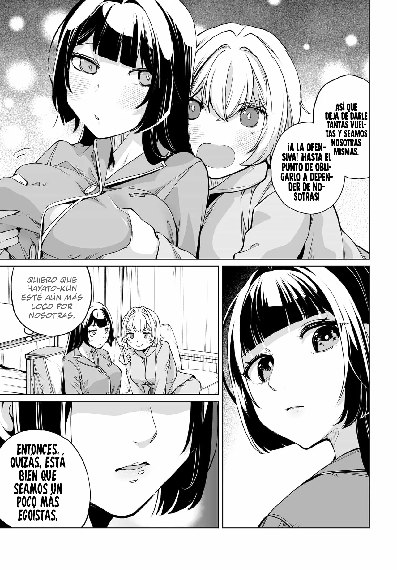 ¿Qué pasaría si decido ayudar a dos hermanas que odian a los hombres? Capitulo 24 página 25