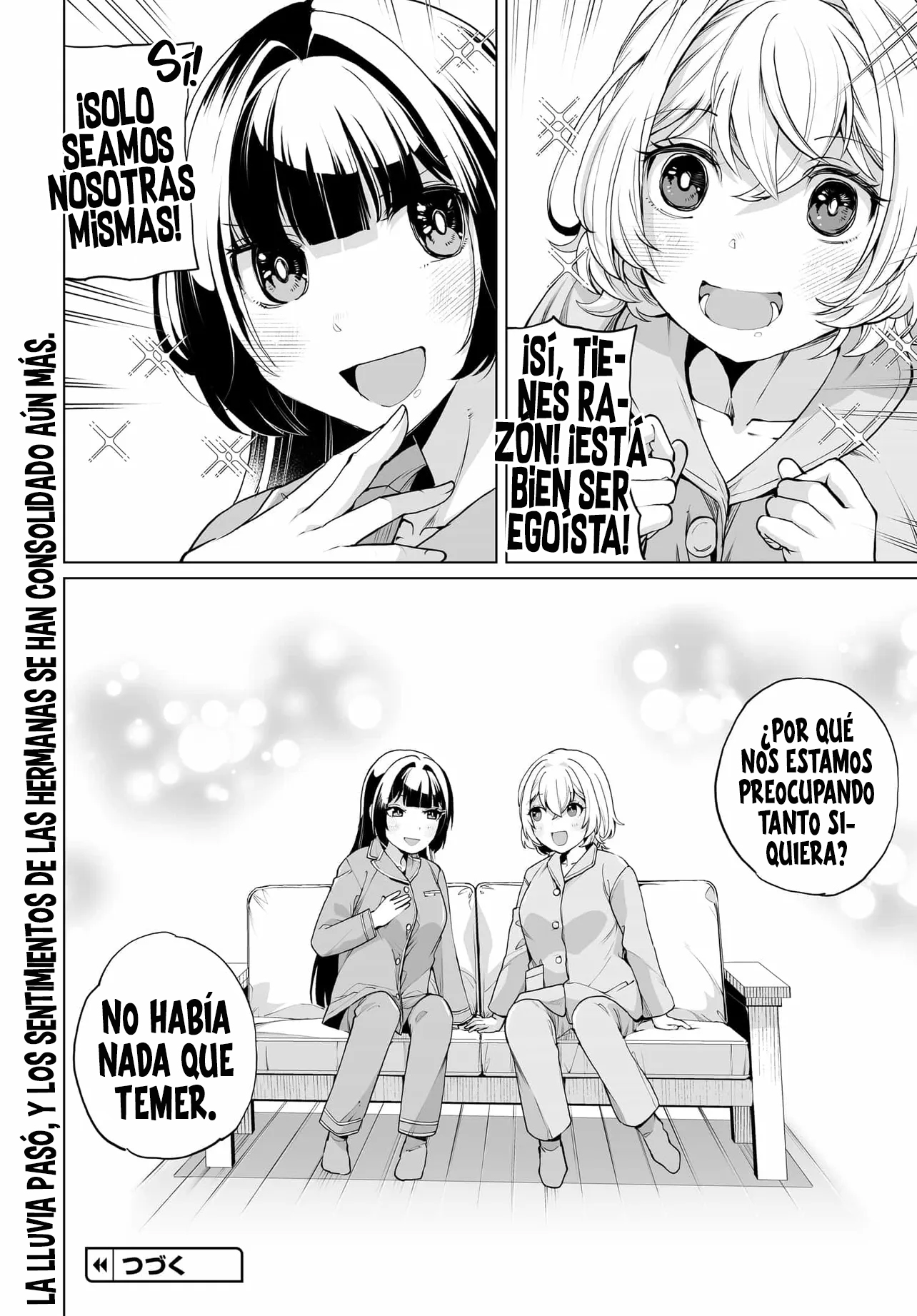 ¿Qué pasaría si decido ayudar a dos hermanas que odian a los hombres? Capitulo 24 página 26