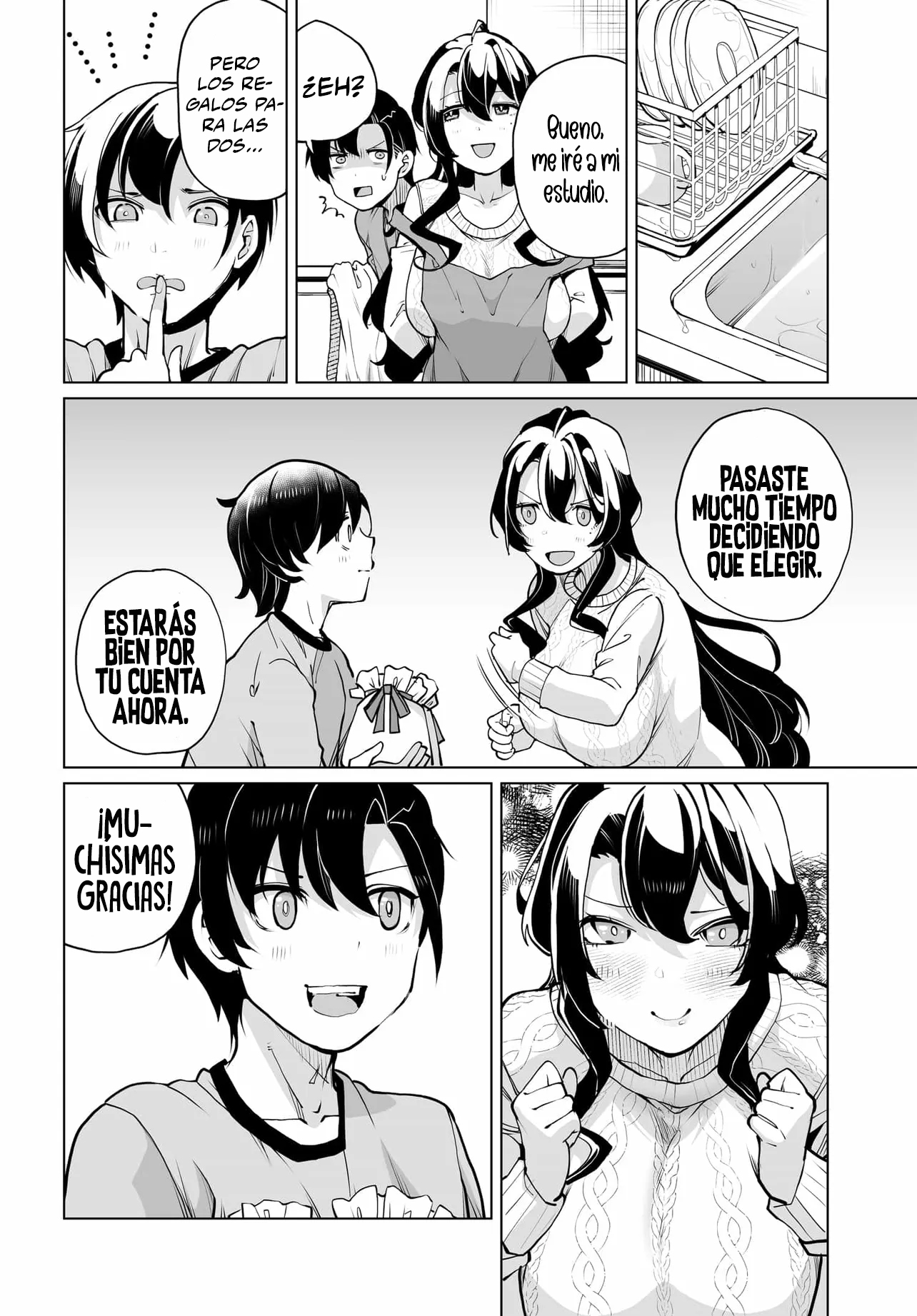 ¿Qué pasaría si decido ayudar a dos hermanas que odian a los hombres? Capitulo 24 página 8