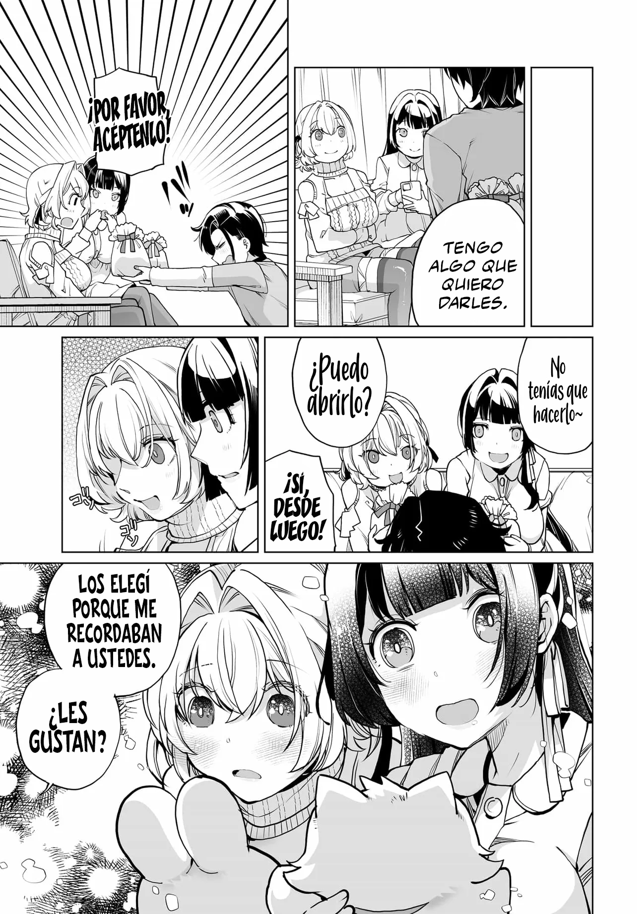 ¿Qué pasaría si decido ayudar a dos hermanas que odian a los hombres? Capitulo 24 página 9
