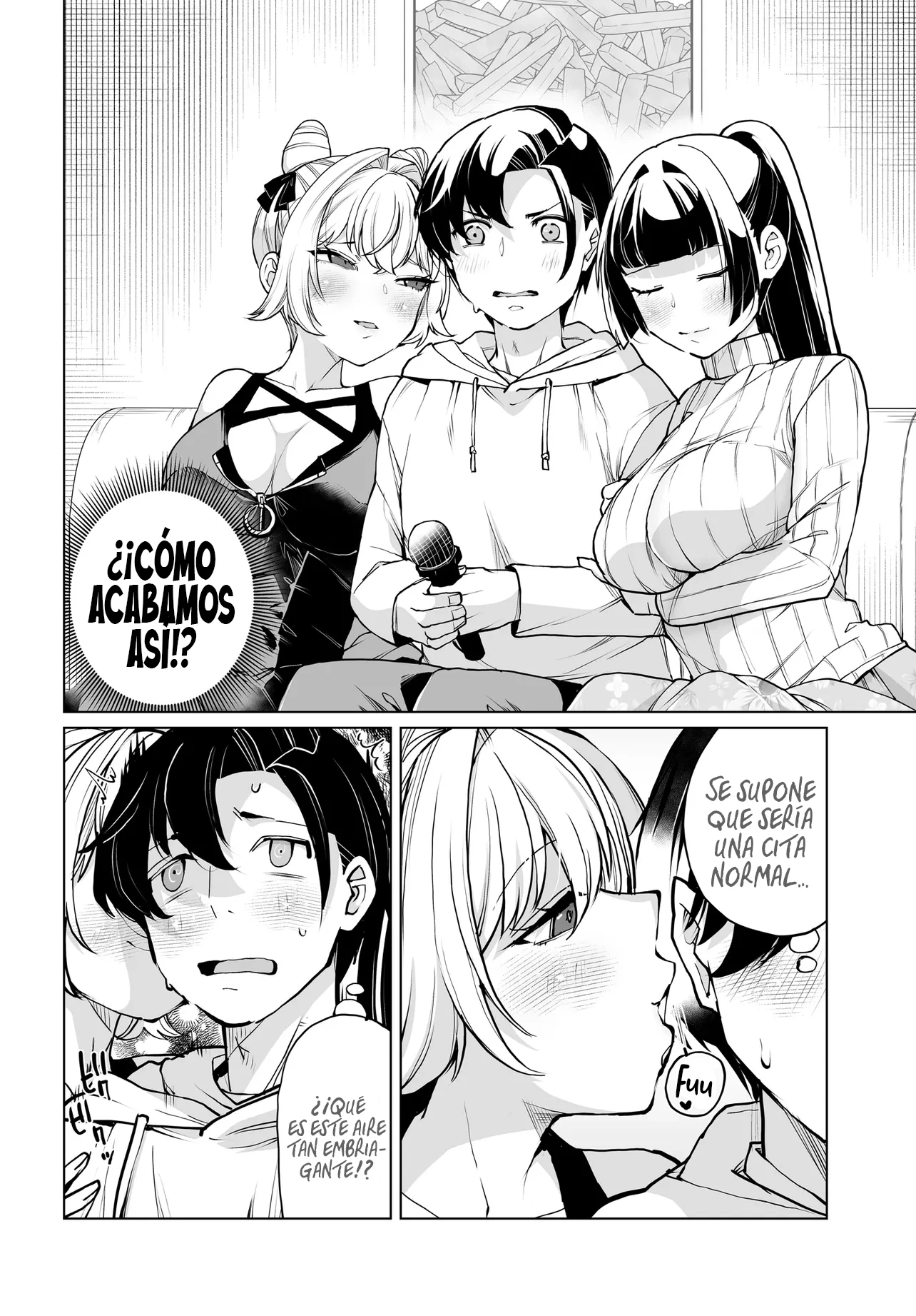 ¿Qué pasaría si decido ayudar a dos hermanas que odian a los hombres? Capitulo 28 página 3