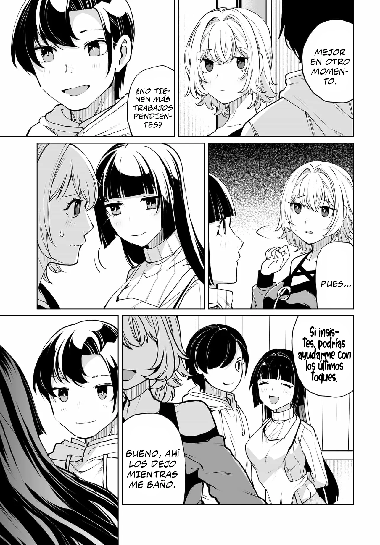 ¿Qué pasaría si decido ayudar a dos hermanas que odian a los hombres? Capitulo 29 página 10