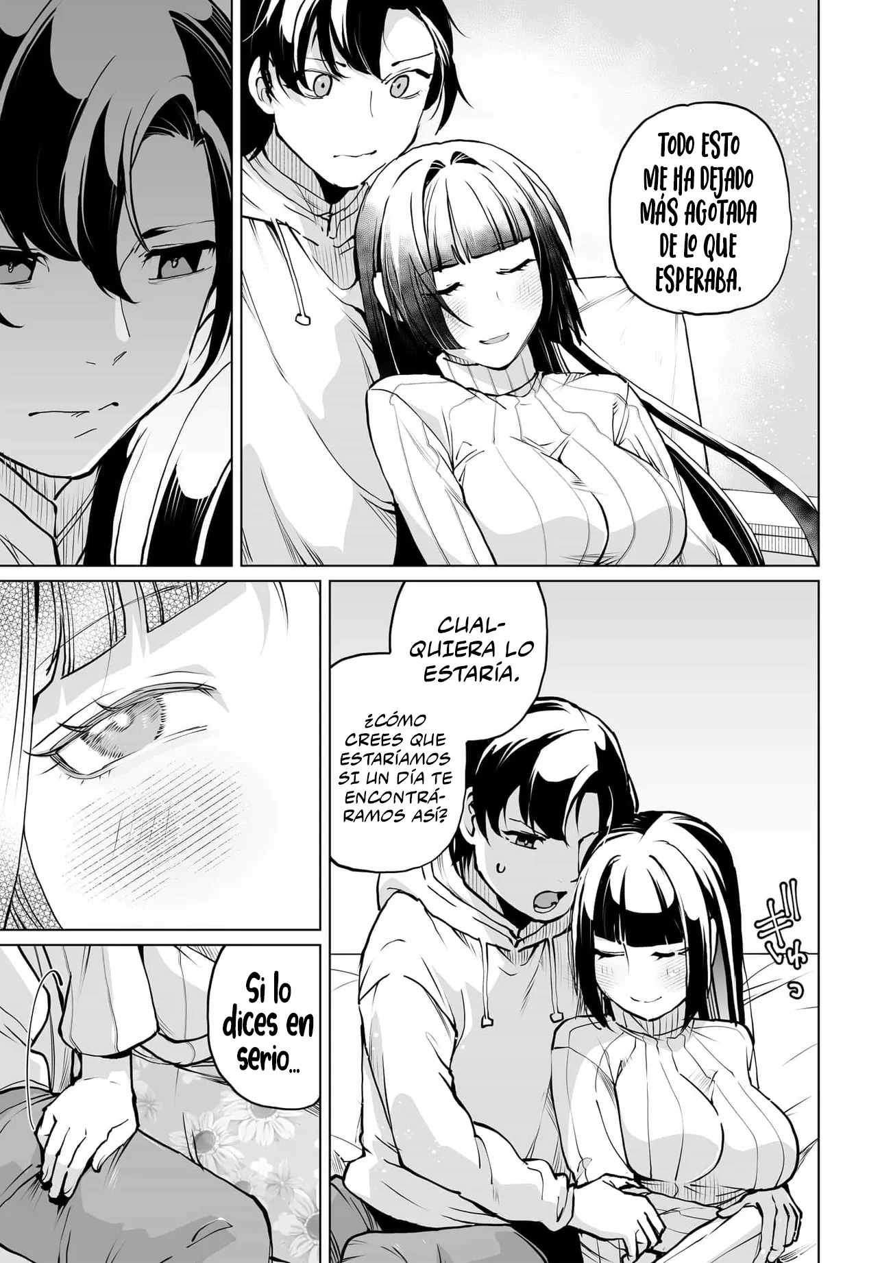 ¿Qué pasaría si decido ayudar a dos hermanas que odian a los hombres? Capitulo 29 página 12