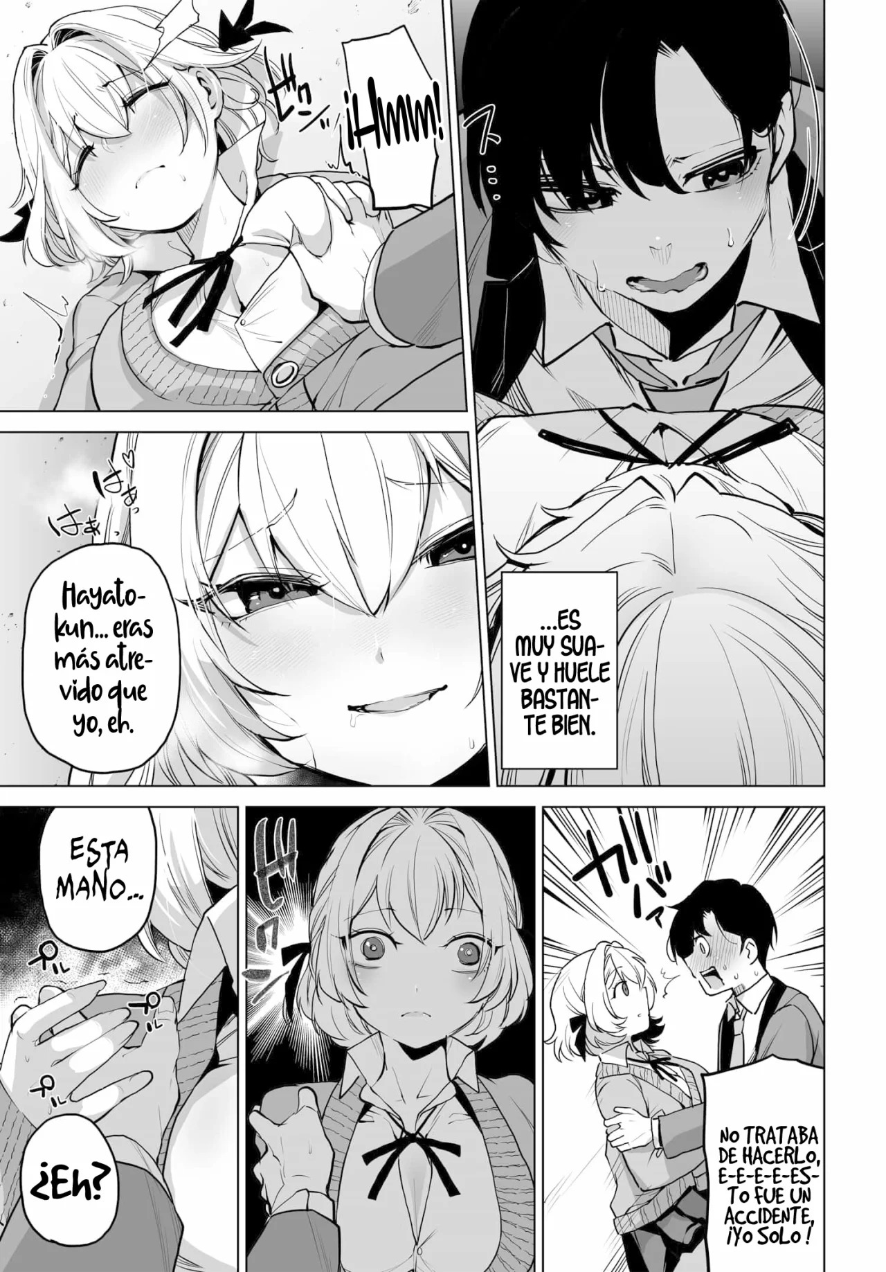 ¿Qué pasaría si decido ayudar a dos hermanas que odian a los hombres? Capitulo 4 página 9