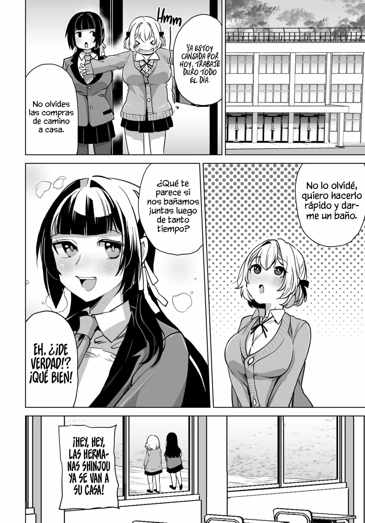 ¿Qué pasaría si decido ayudar a dos hermanas que odian a los hombres? Capitulo 5: Desde ahora, ¿es el turno de Arisa? página 19