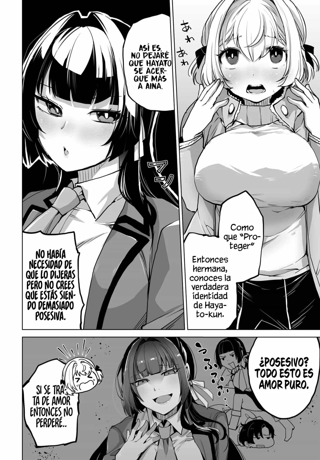 ¿Qué pasaría si decido ayudar a dos hermanas que odian a los hombres? Capitulo 6 página 15