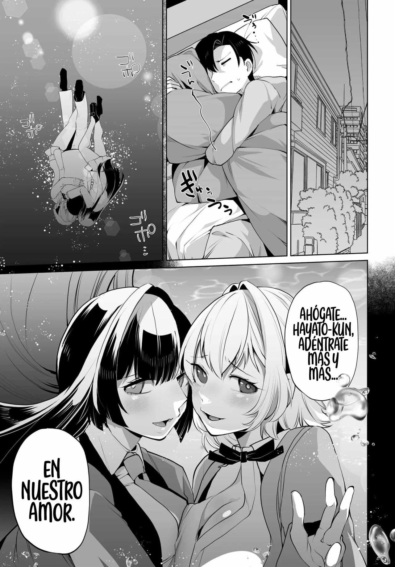 ¿Qué pasaría si decido ayudar a dos hermanas que odian a los hombres? Capitulo 7 página 13