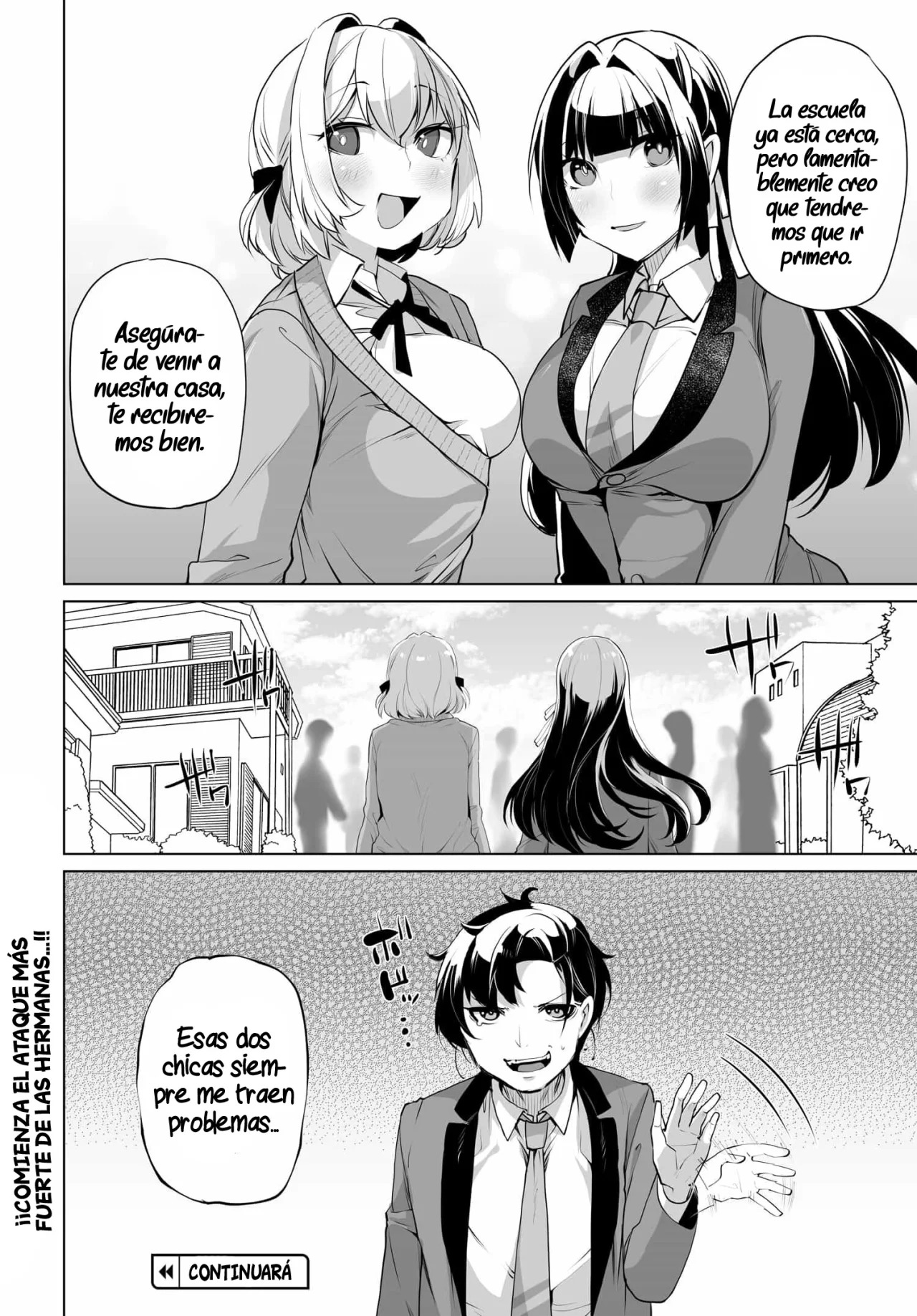 ¿Qué pasaría si decido ayudar a dos hermanas que odian a los hombres? Capitulo 7 página 18