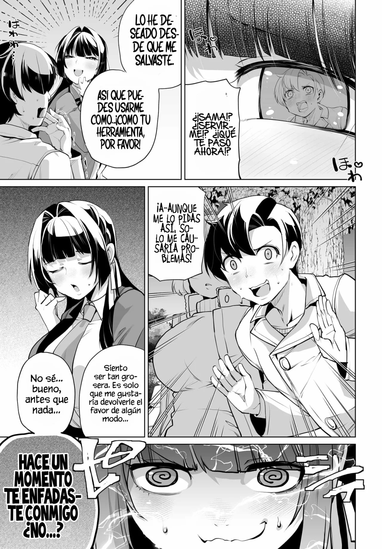 ¿Qué pasaría si decido ayudar a dos hermanas que odian a los hombres? Capitulo 7 página 5