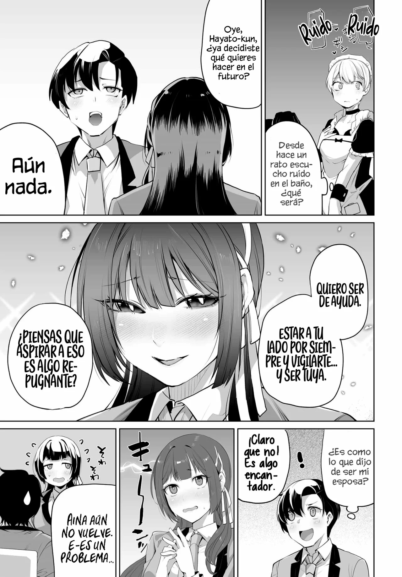 ¿Qué pasaría si decido ayudar a dos hermanas que odian a los hombres? Capitulo 8 página 19