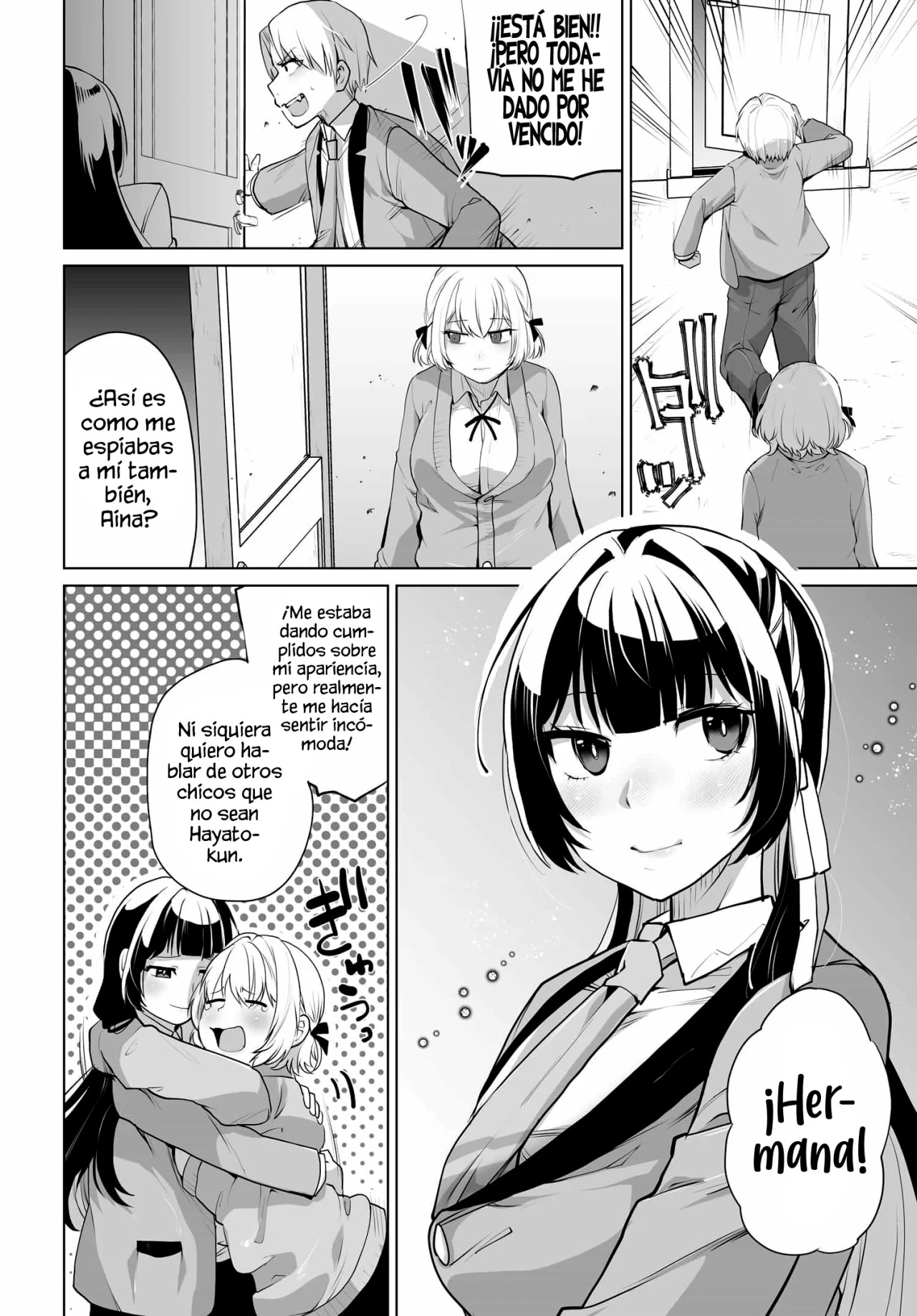 ¿Qué pasaría si decido ayudar a dos hermanas que odian a los hombres? Capitulo 8 página 8