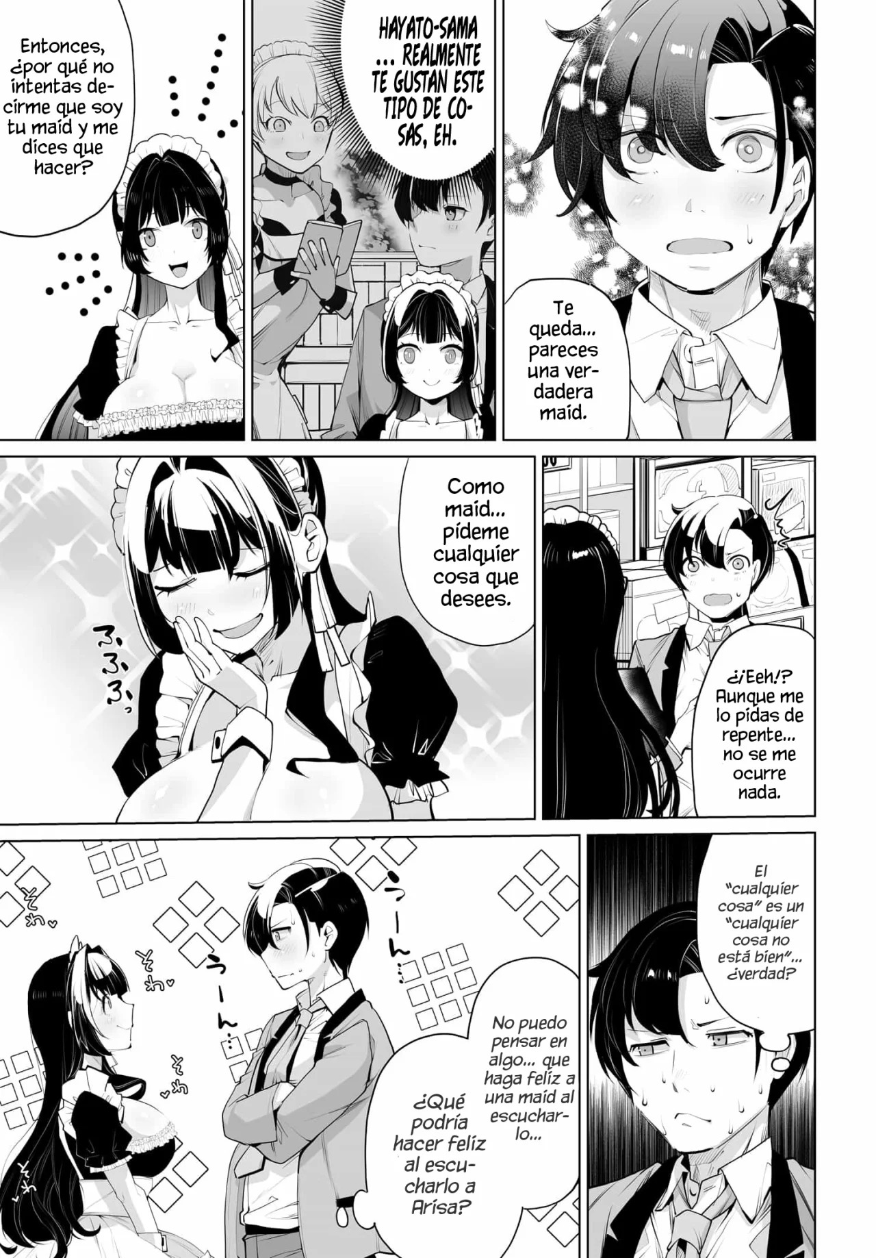 ¿Qué pasaría si decido ayudar a dos hermanas que odian a los hombres? Capitulo 9 página 11