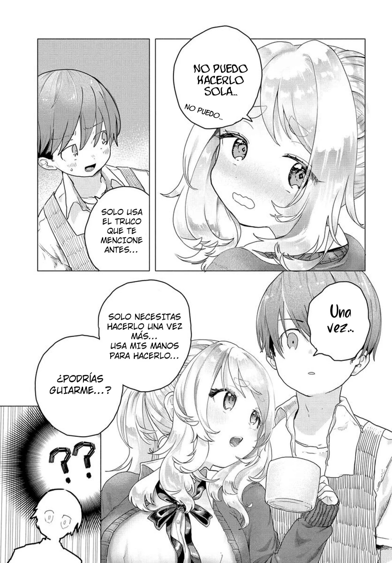 Una clienta habitual quiere tocarse el coñ* Capitulo 13 página 7