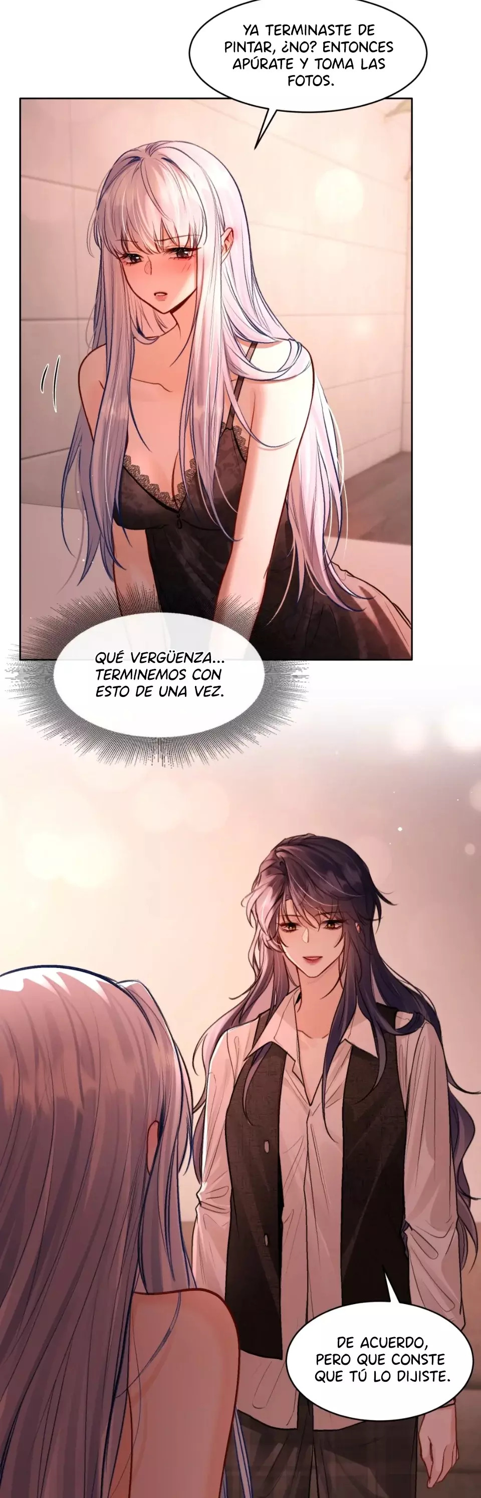 Cayendo en el frío abrazo de mi enemiga Capitulo 12 página 19