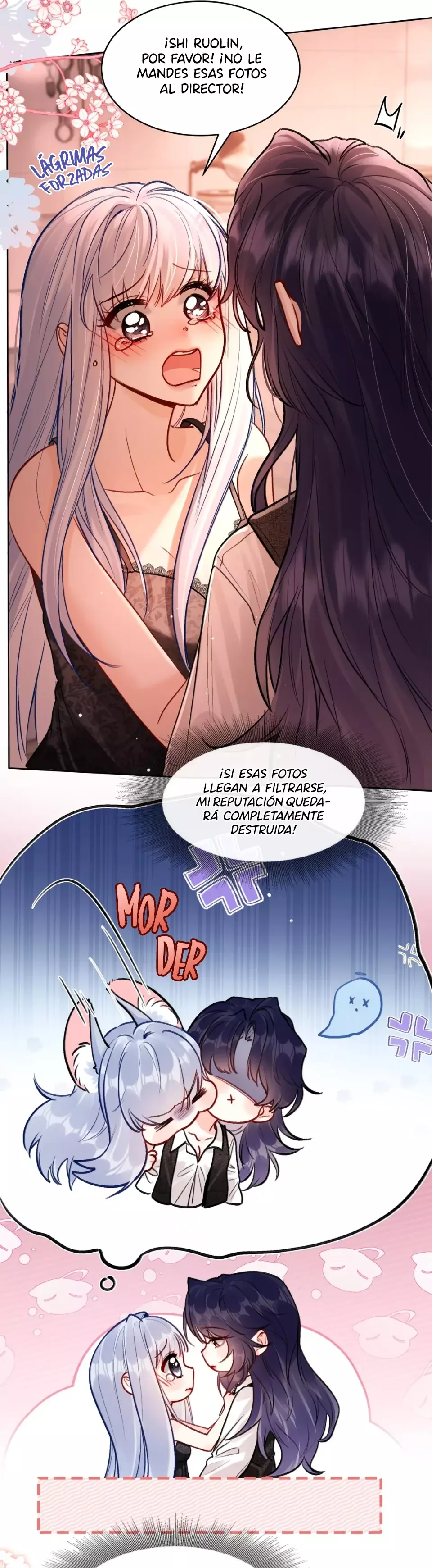 Cayendo en el frío abrazo de mi enemiga Capitulo 13 página 4