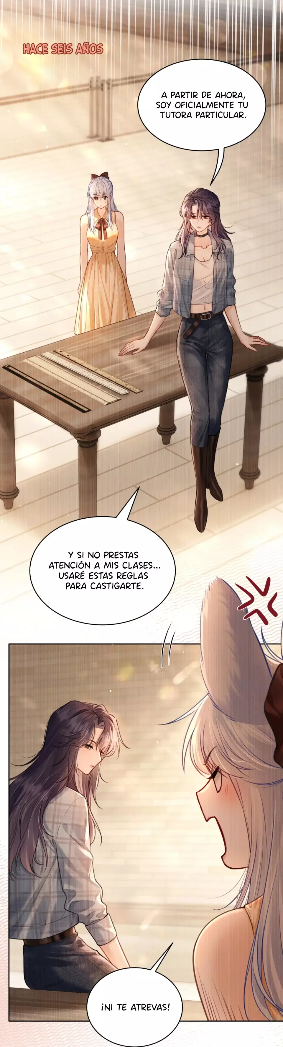 Cayendo en el frío abrazo de mi enemiga Capitulo 14 página 17