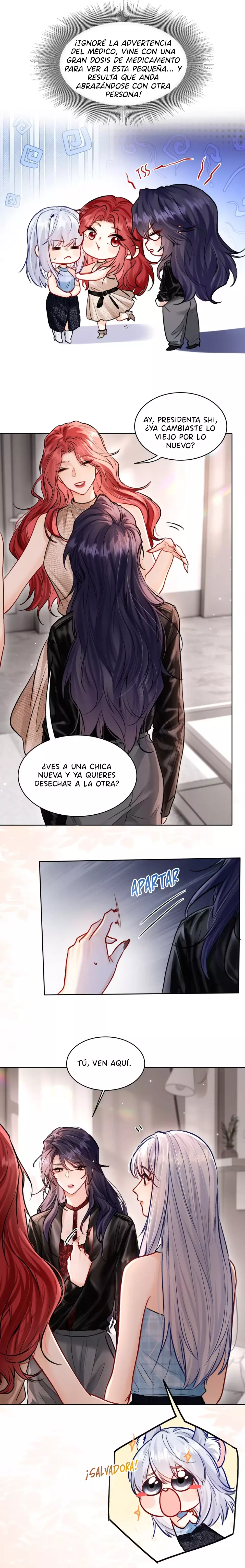 Cayendo en el frío abrazo de mi enemiga Capitulo 18 página 3