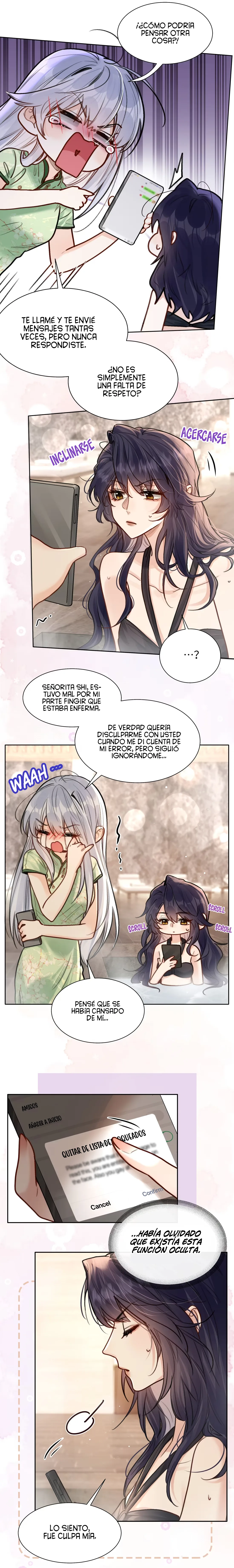 Cayendo en el frío abrazo de mi enemiga Capitulo 29 página 8