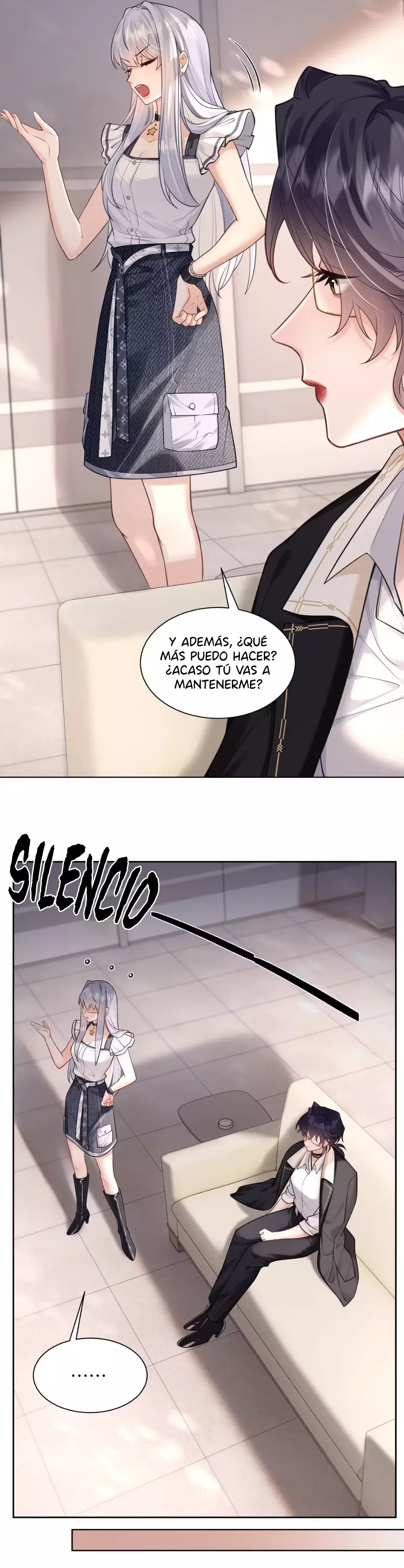 Cayendo en el frío abrazo de mi enemiga Capitulo 3 página 17
